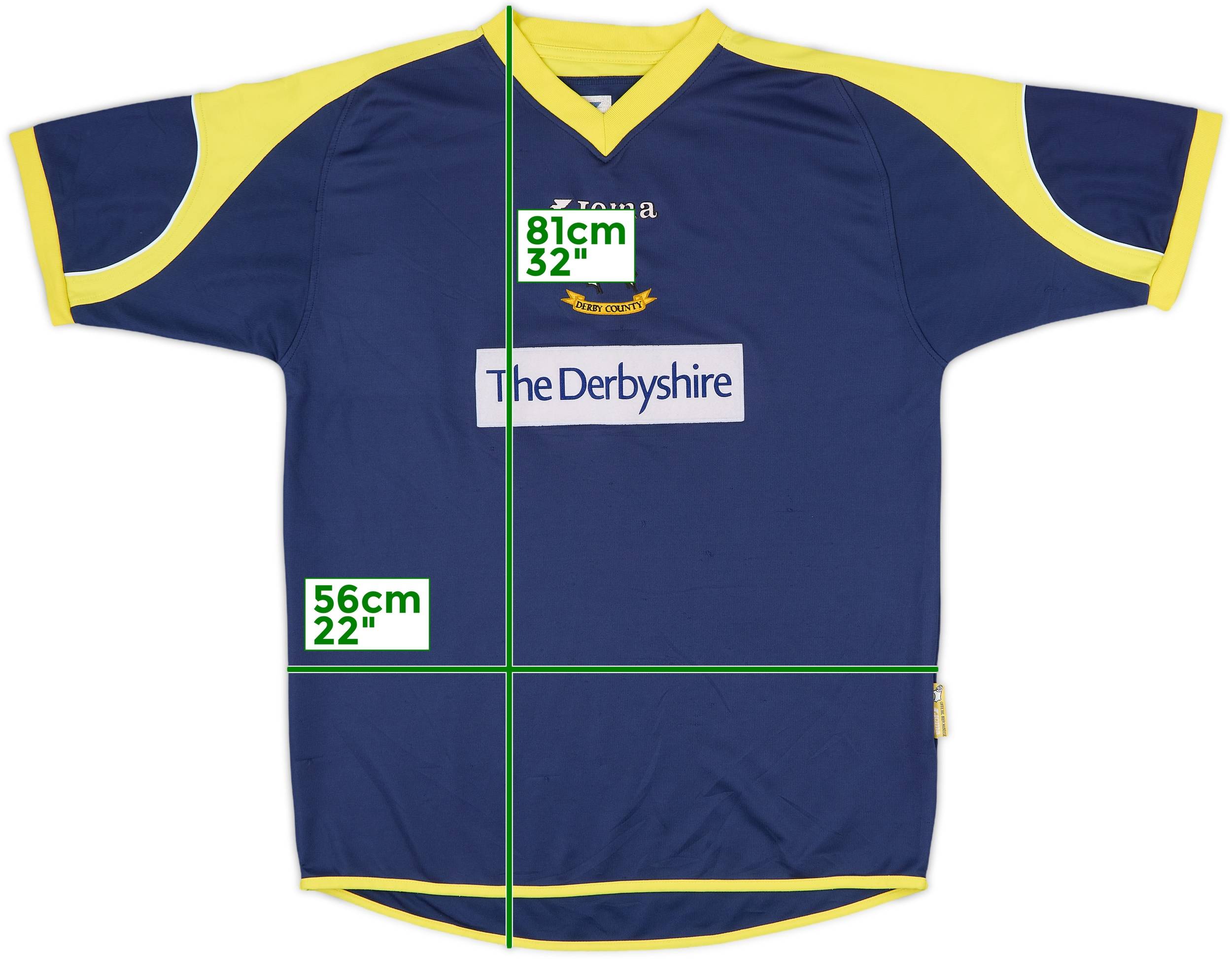 2005-06 Derby County Away Shirt - 6/10 - (XL)
