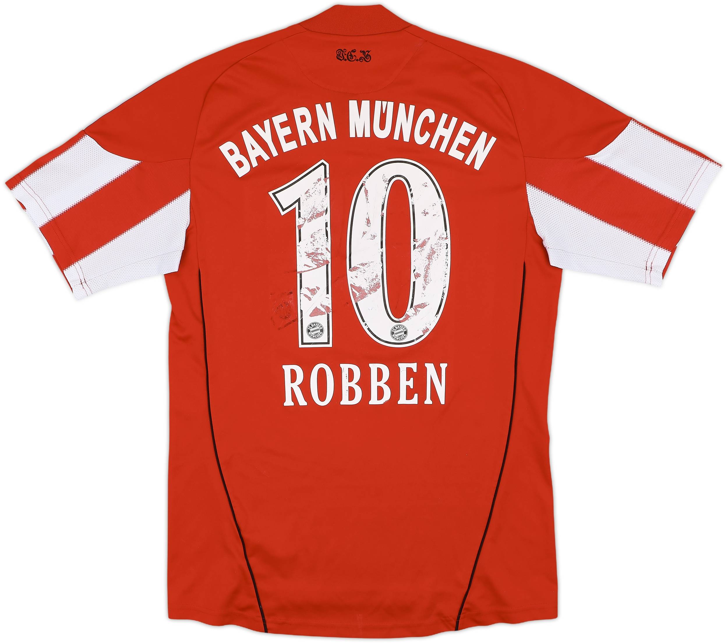 10-11 FC Bayern Munich Game shirt バイエルン 2010-11 Bayern Munich Home Shirt - 5/10 - (L)