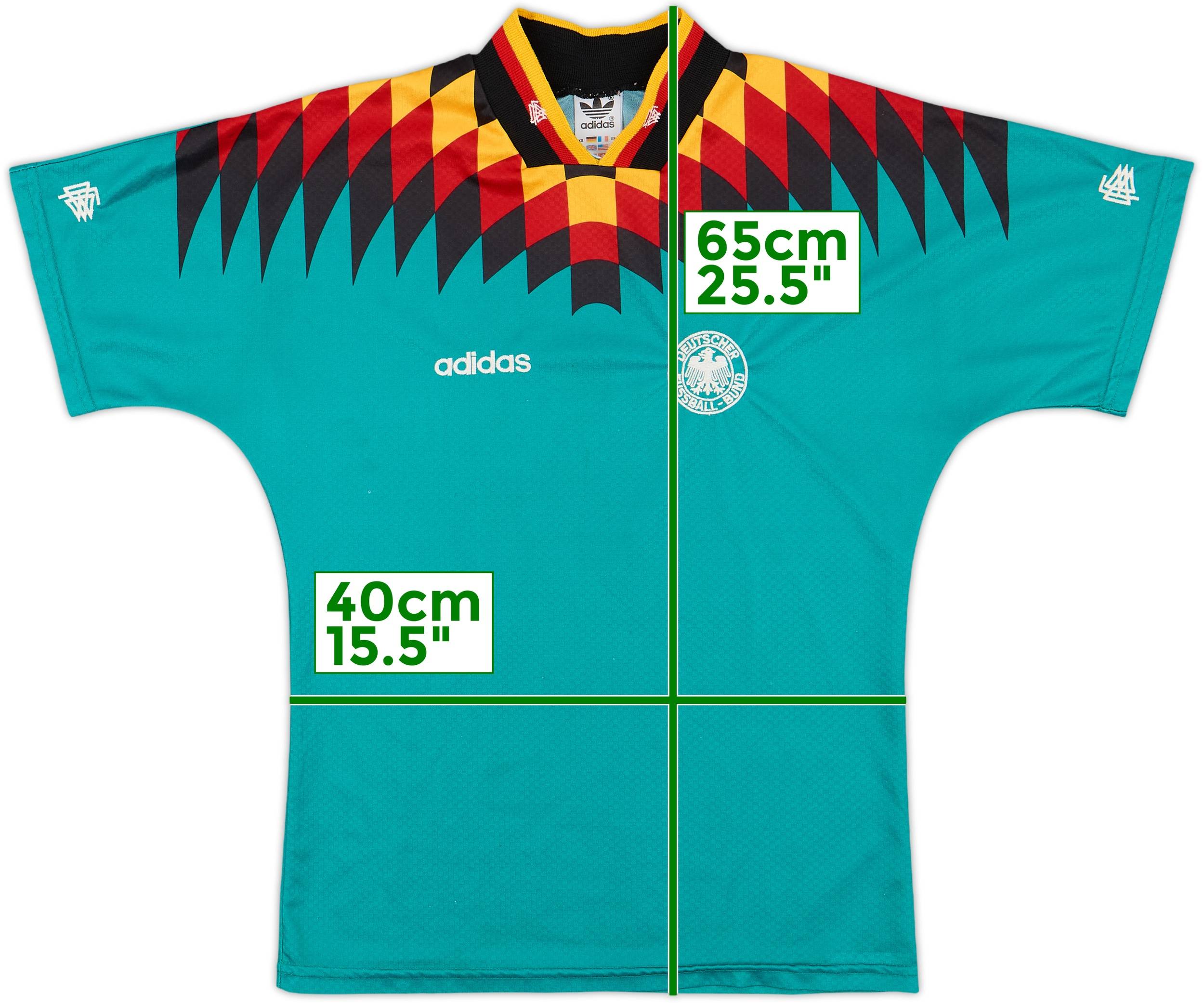 1994-96 Germany Away Shirt - 8/10 - (XS)