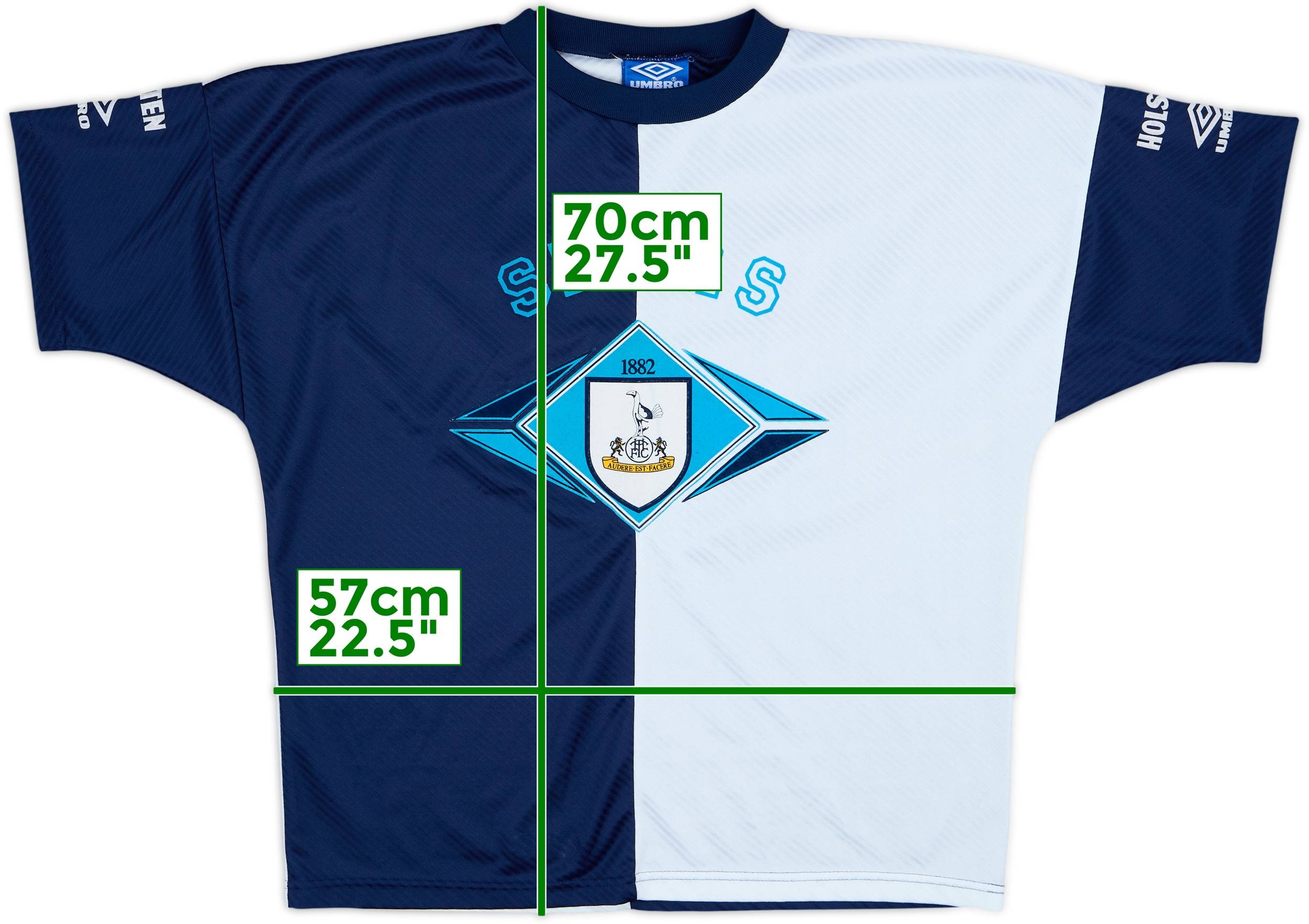 1994-95 Tottenham Umbro Training Shirt - 8/10 - (M)