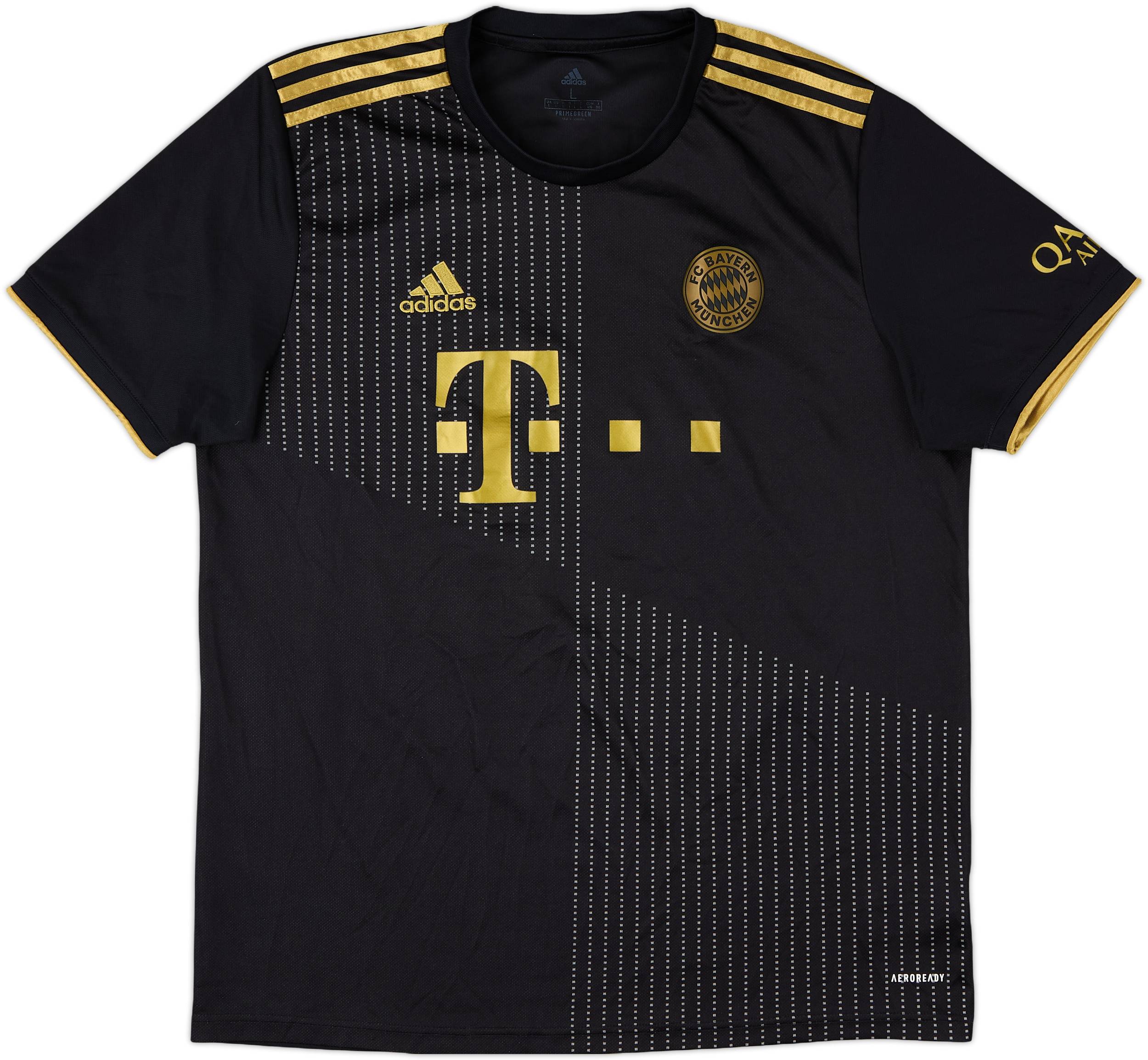 2021-22 Bayern Munich Away Shirt Musiala #42 - 8/10 - (L)