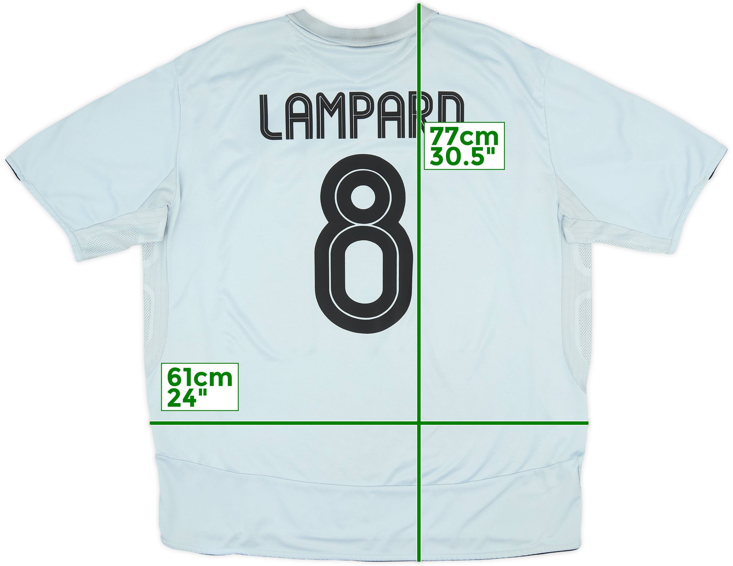2005-06 Chelsea Away Shirt Lampard #8 - 5/10 - (3XL)