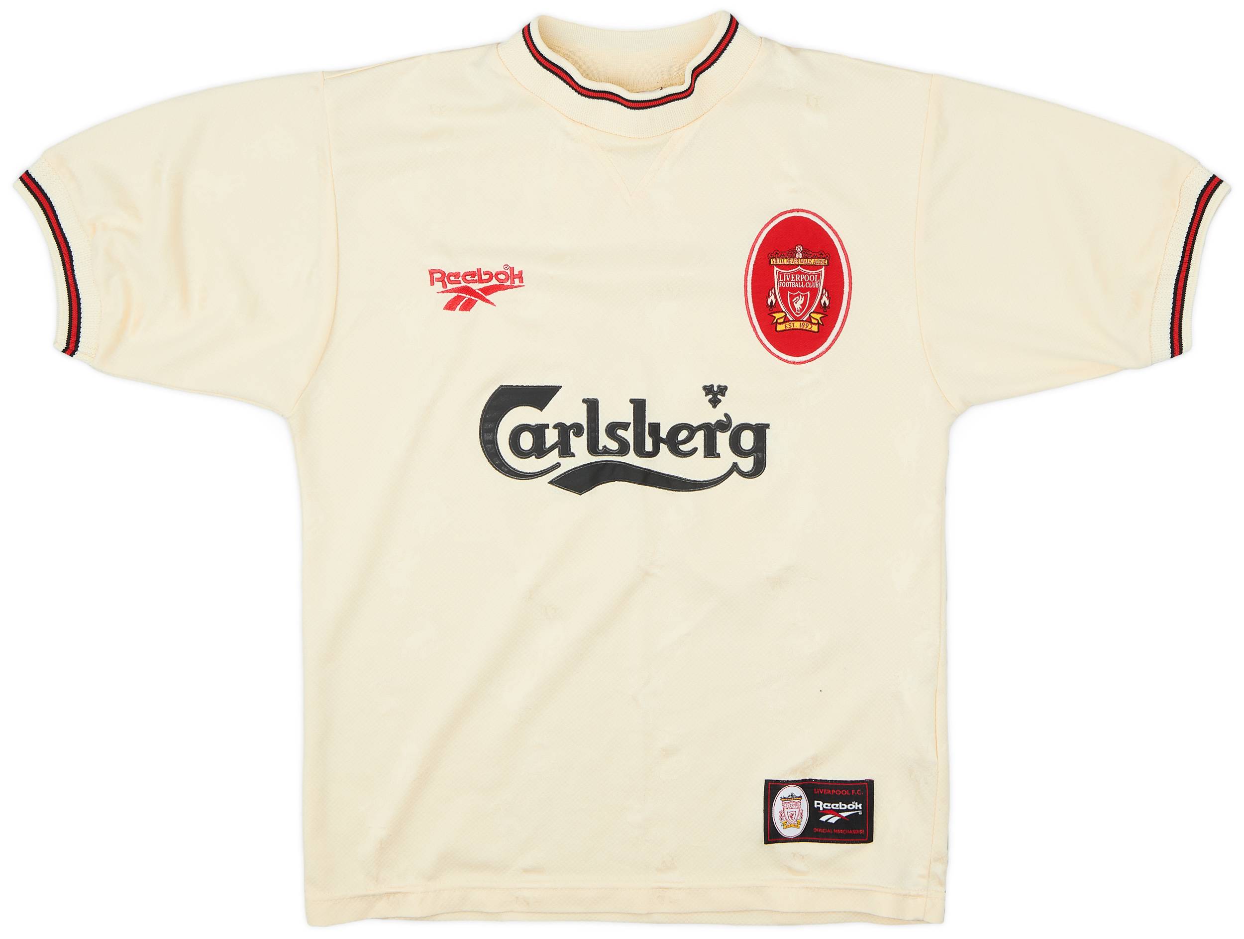 1996-97 Liverpool Away Shirt Redknapp #11 - 5/10 - (S)