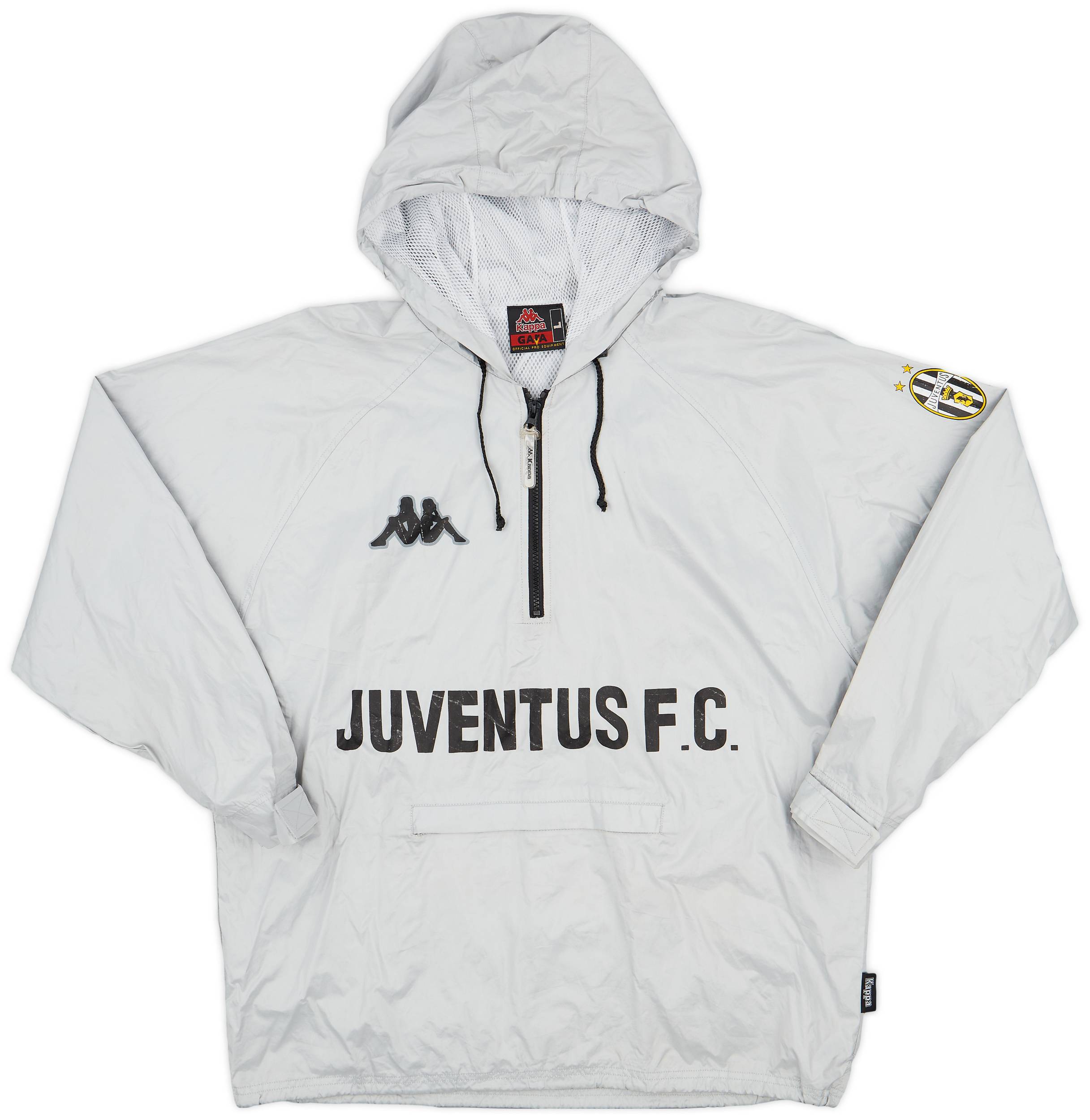 1994-95 Juventus Kappa 1/4 Zip Hooded Jacket - 5/10 - (L)