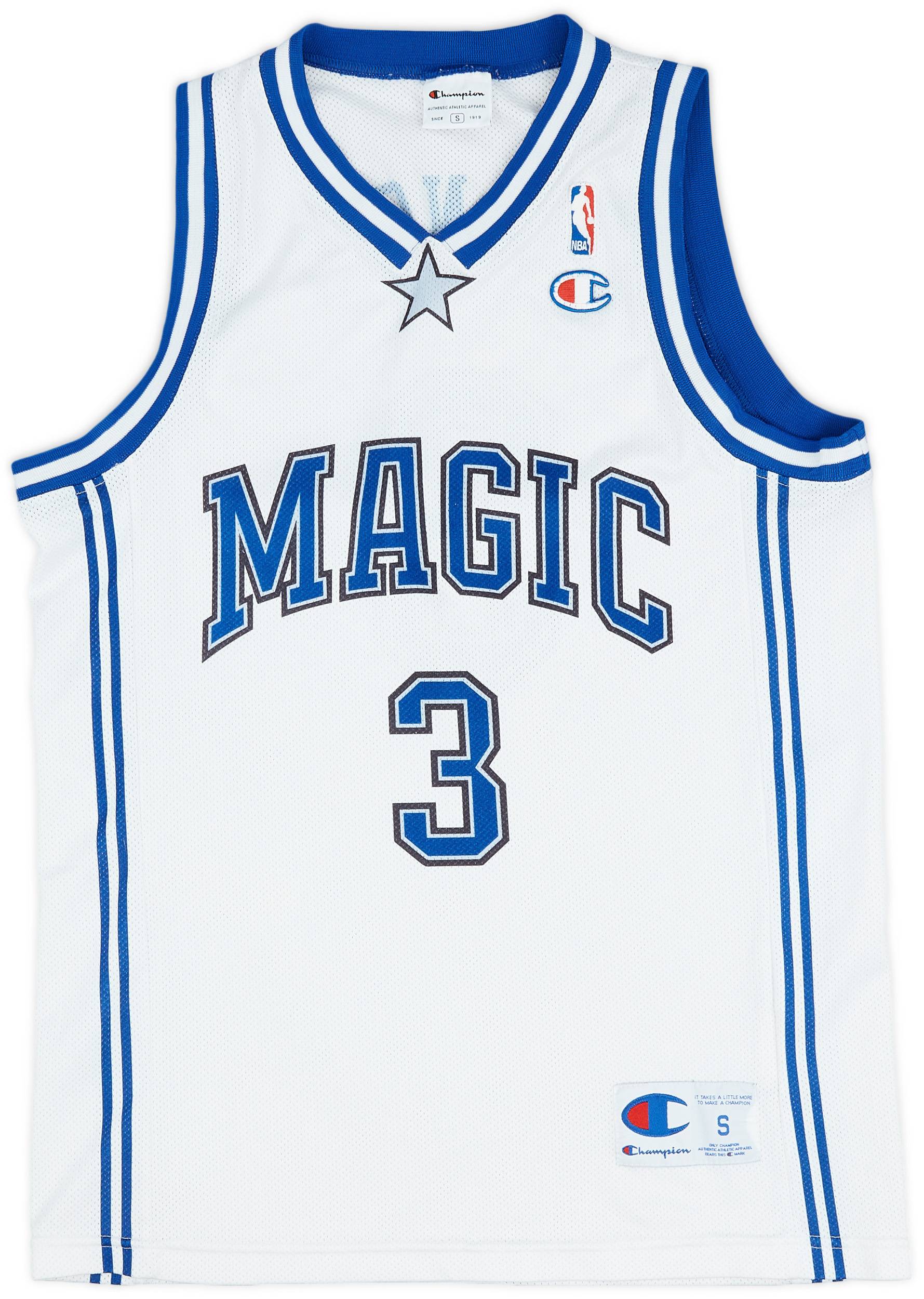 【USA製】Champion製 NBA Orlando Magic ゲームシャツ 2004-06 Orlando Magic Francis #3 Champion Home Jersey (Very Good) S