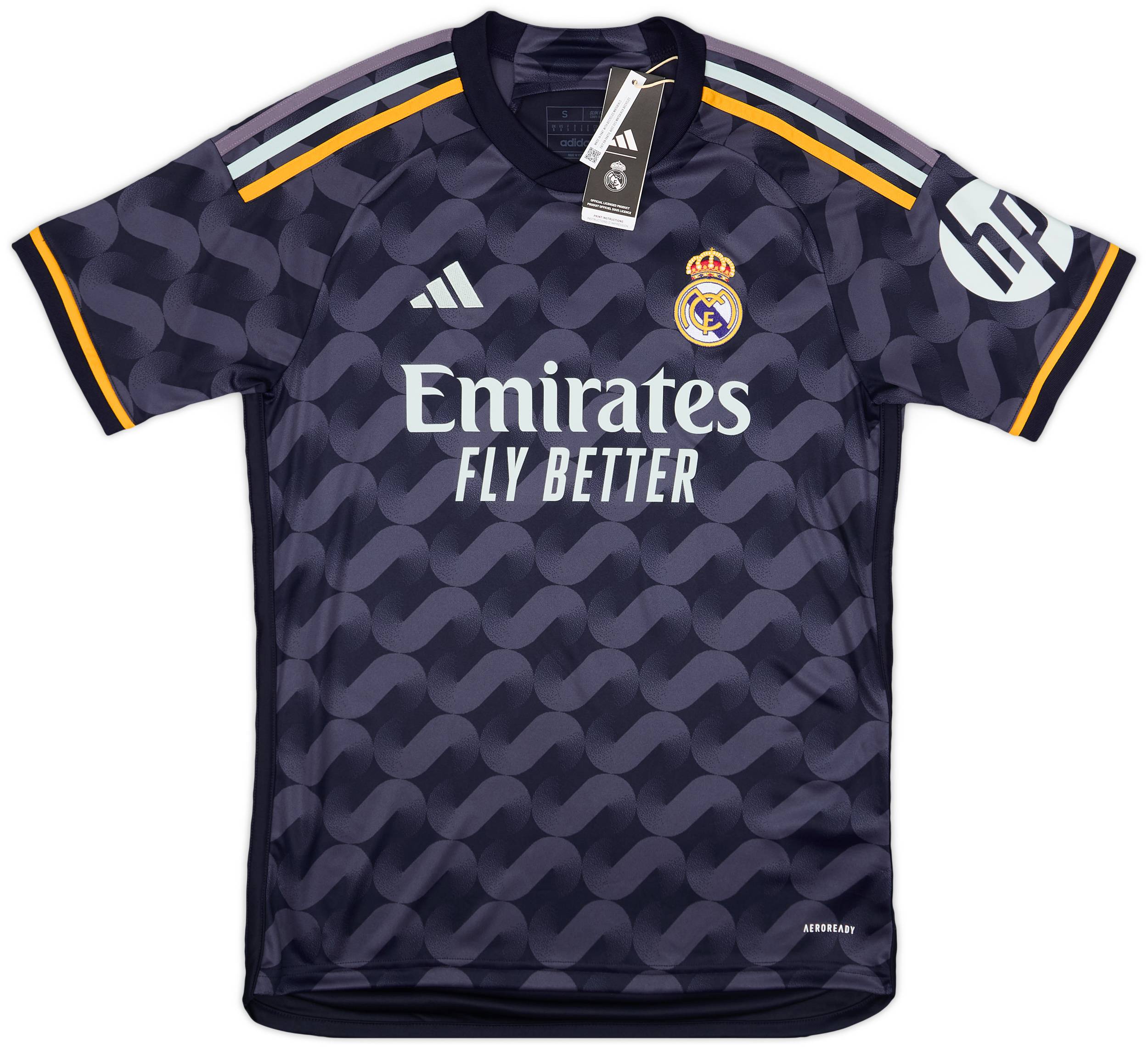 レアル・マドリード VINI JR. 7番 シャツ 2023-24 2023-24 Real Madrid Away Shirt Vini Jr. #7 (S)