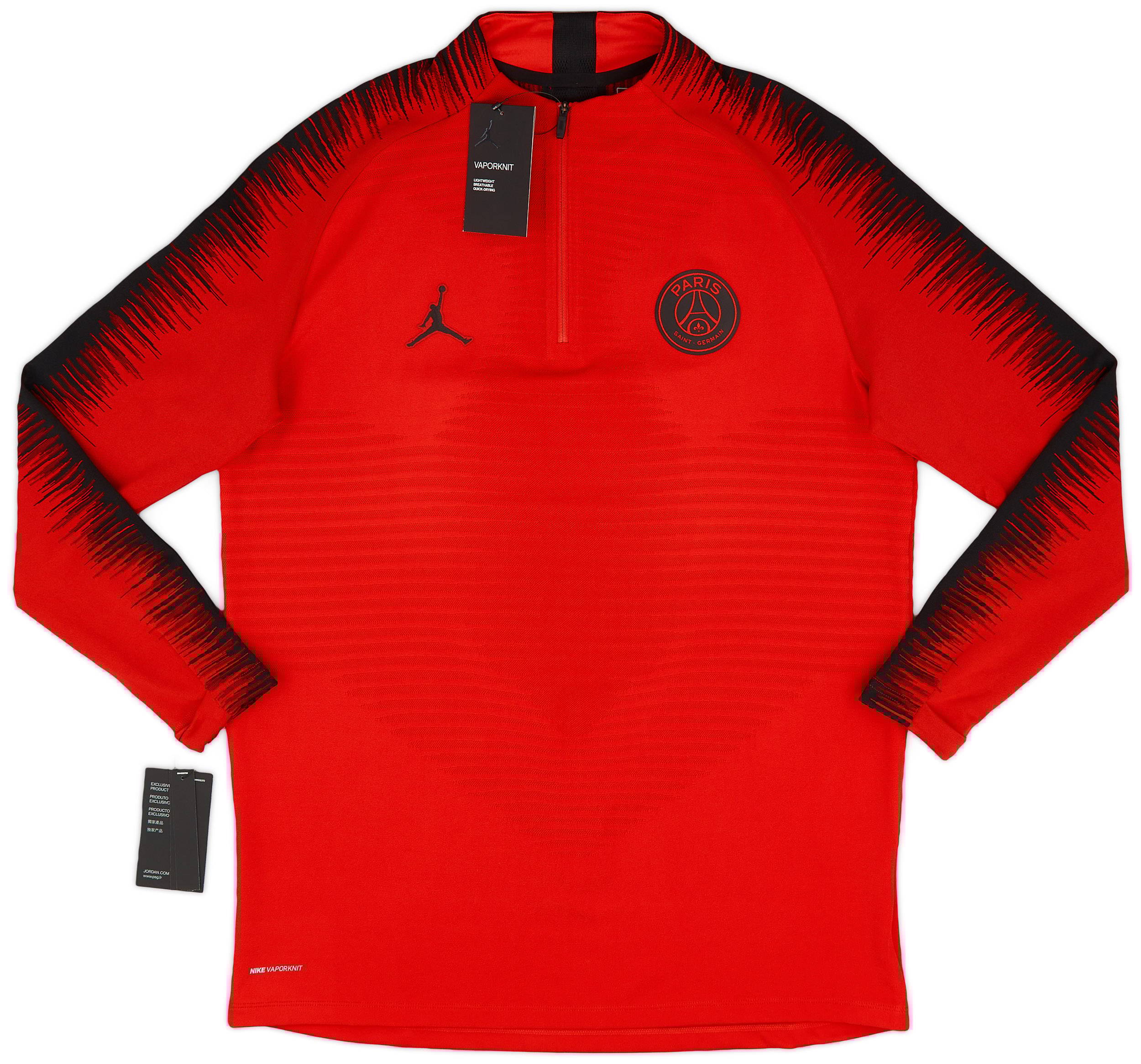2018-19 Paris Saint-Germain x Air Jordan Vaporknit 1/4 Zip