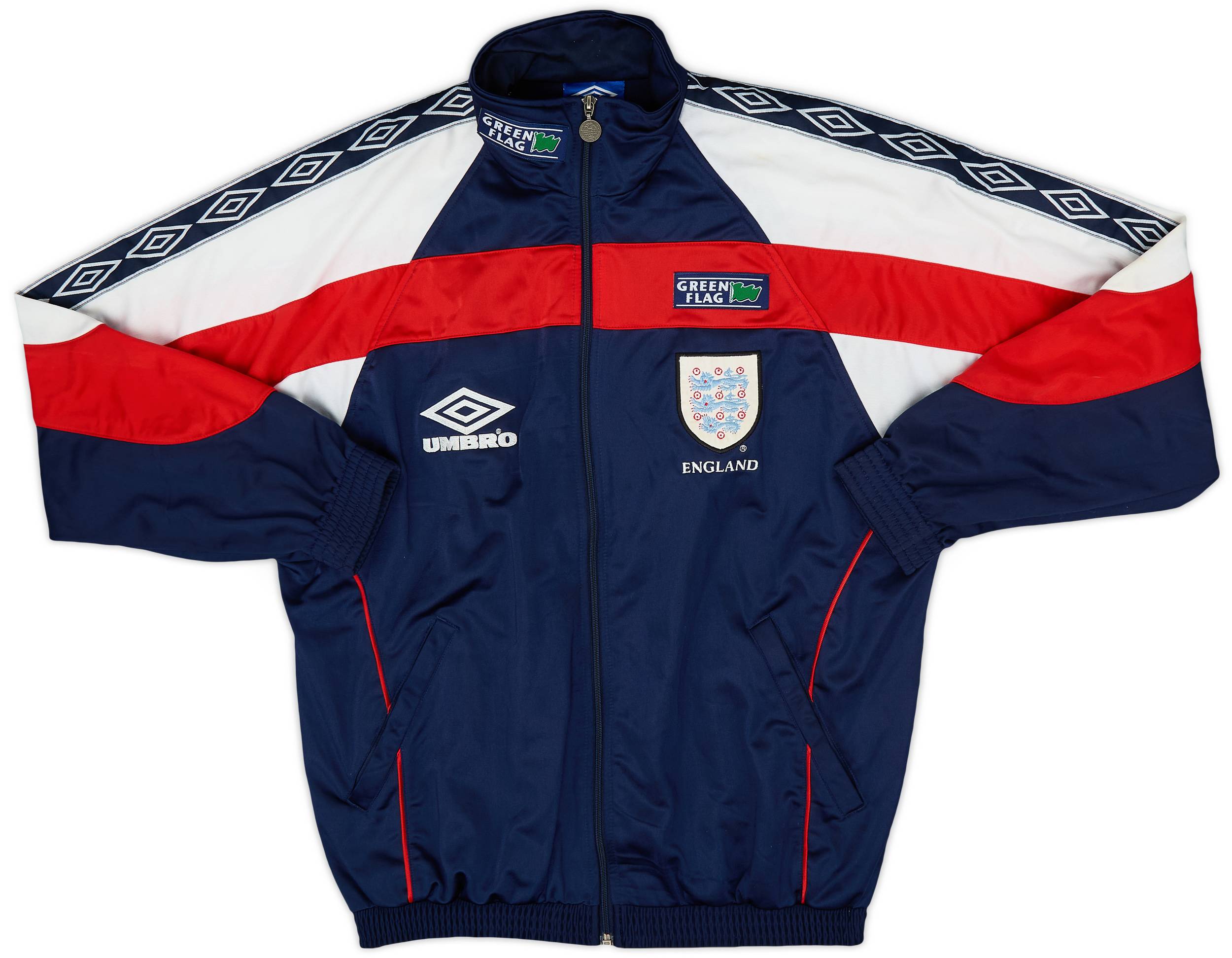 ジャケット・アウター 98/99 90s vintage umbro England jacket 1998-99 England Umbro Jacket - 8/10 - (L)