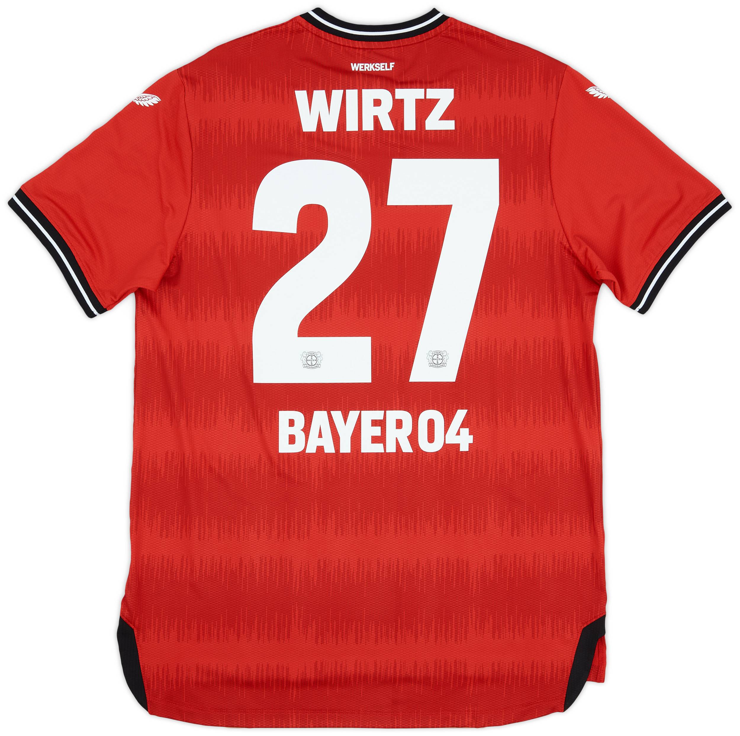 ウェア BAYER 04 WIRTZ 27 2022-23 Bayer Leverkusen Player Issue Pro Third Shirt Wirtz #27