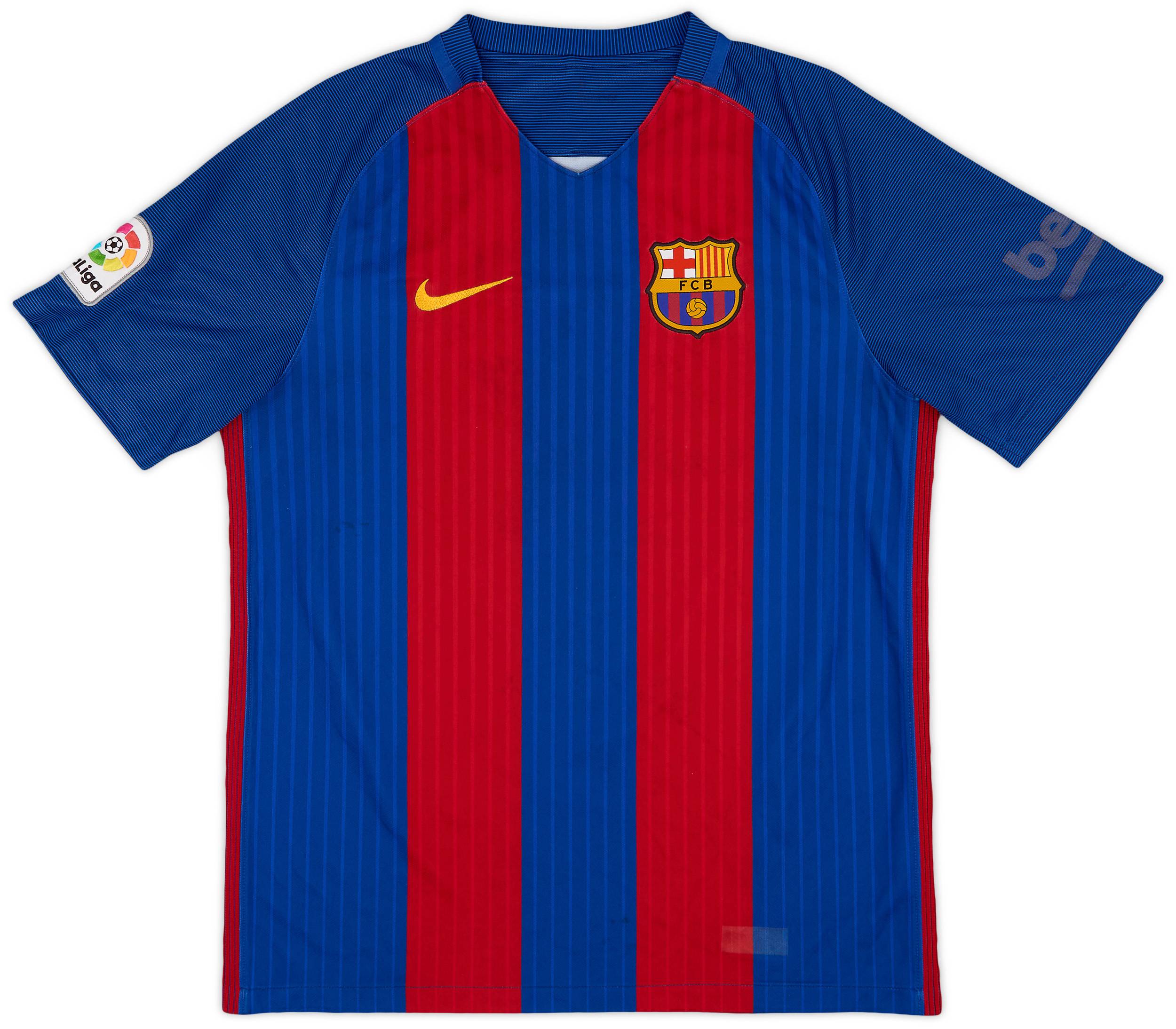 2016-17 Barcelona Home Shirt Messi #10 - 5/10 - (S)