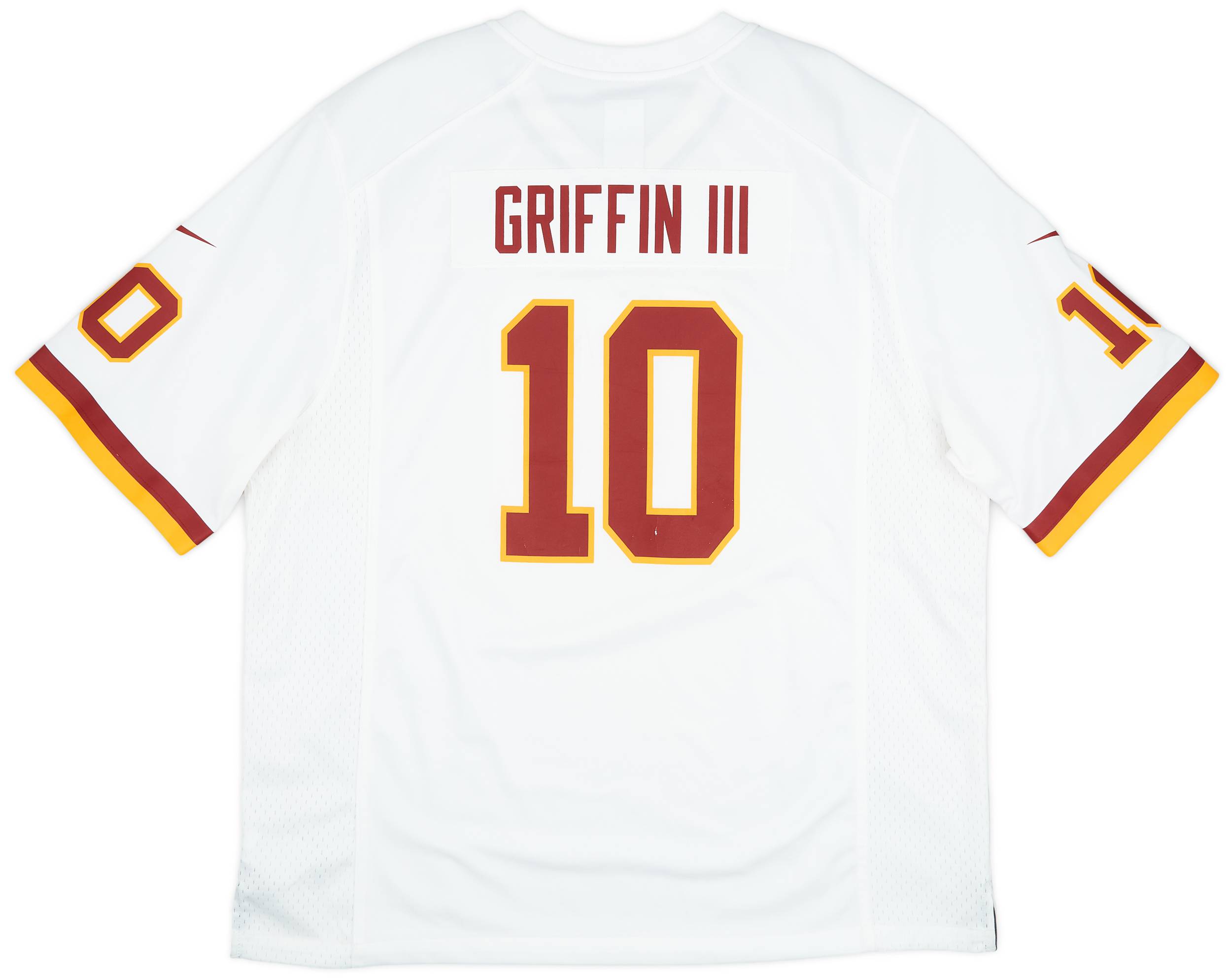 2012-15 Washington Redskins Griffin III #10 Nike Game Away Jersey