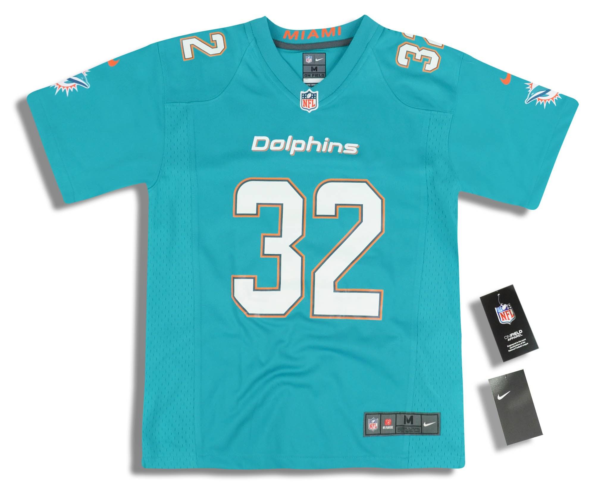 2018 Miami Dolphins Drake #32 Nike Game Jersey (Home) Y W/Tags