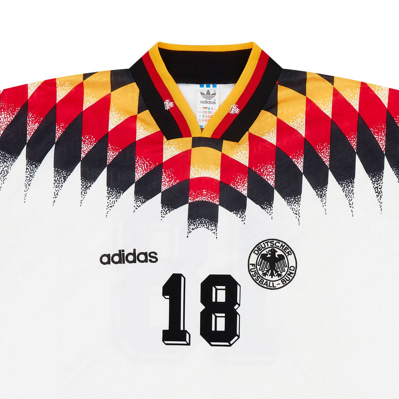 1994-96 Germany Home Shirt Klinsmann #18