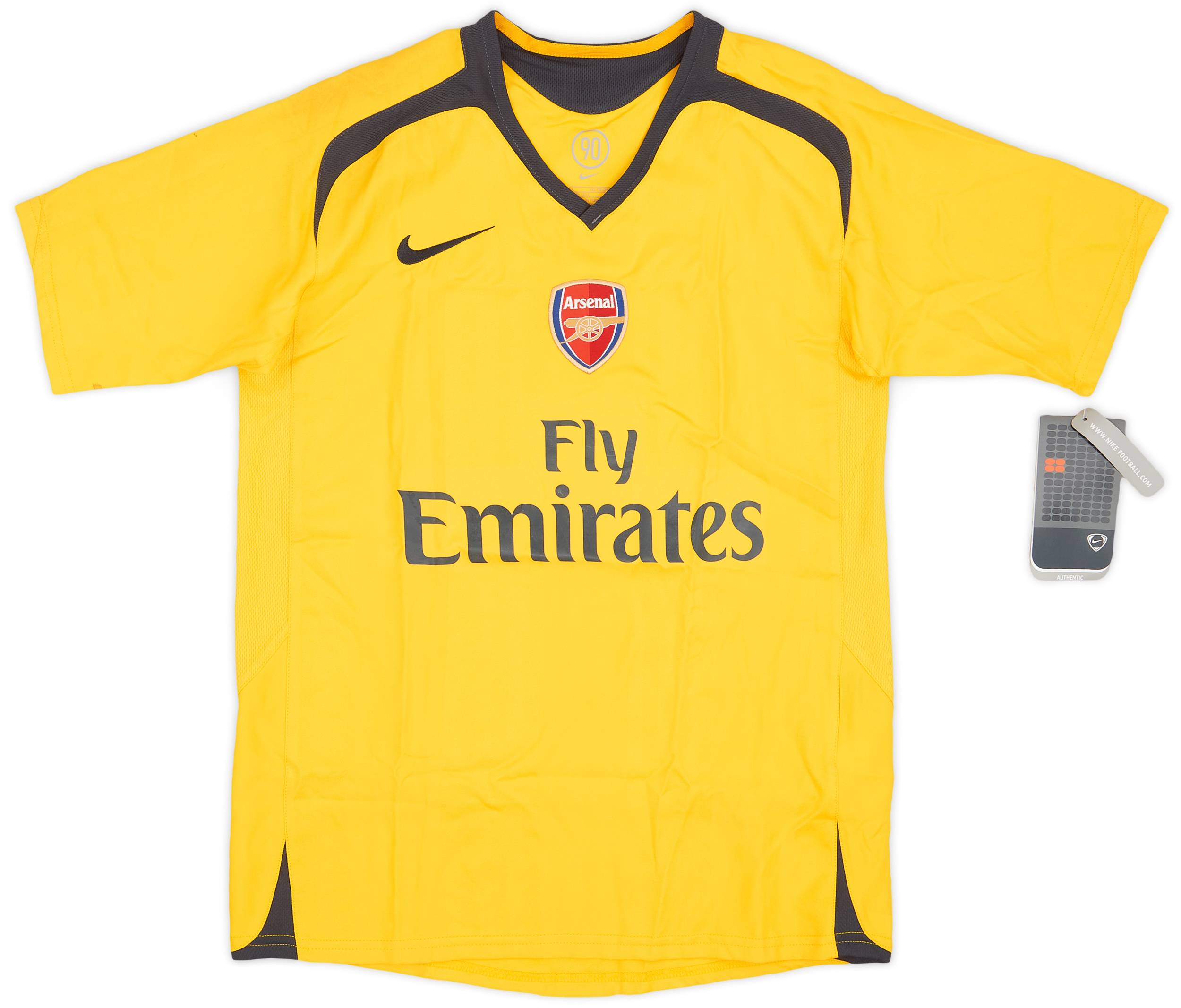 arsenal 06-07 ウォルコット アウェイユニフォーム アーセナル arsenal 07/08 アウェイユニフォーム - メルカリ