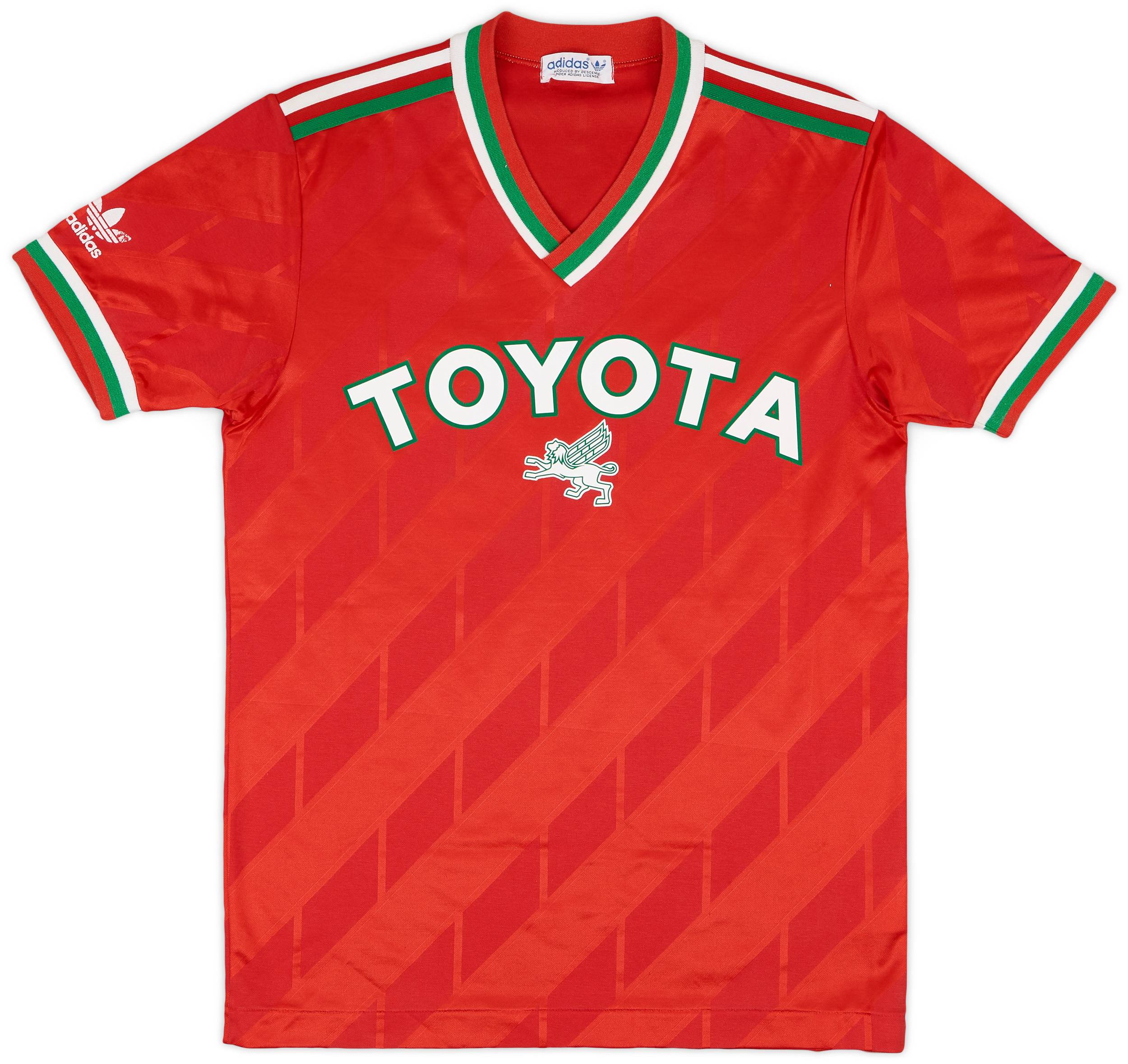 1988-89 Toyota Motor Soccer Club Match Issue Away Shirt #18