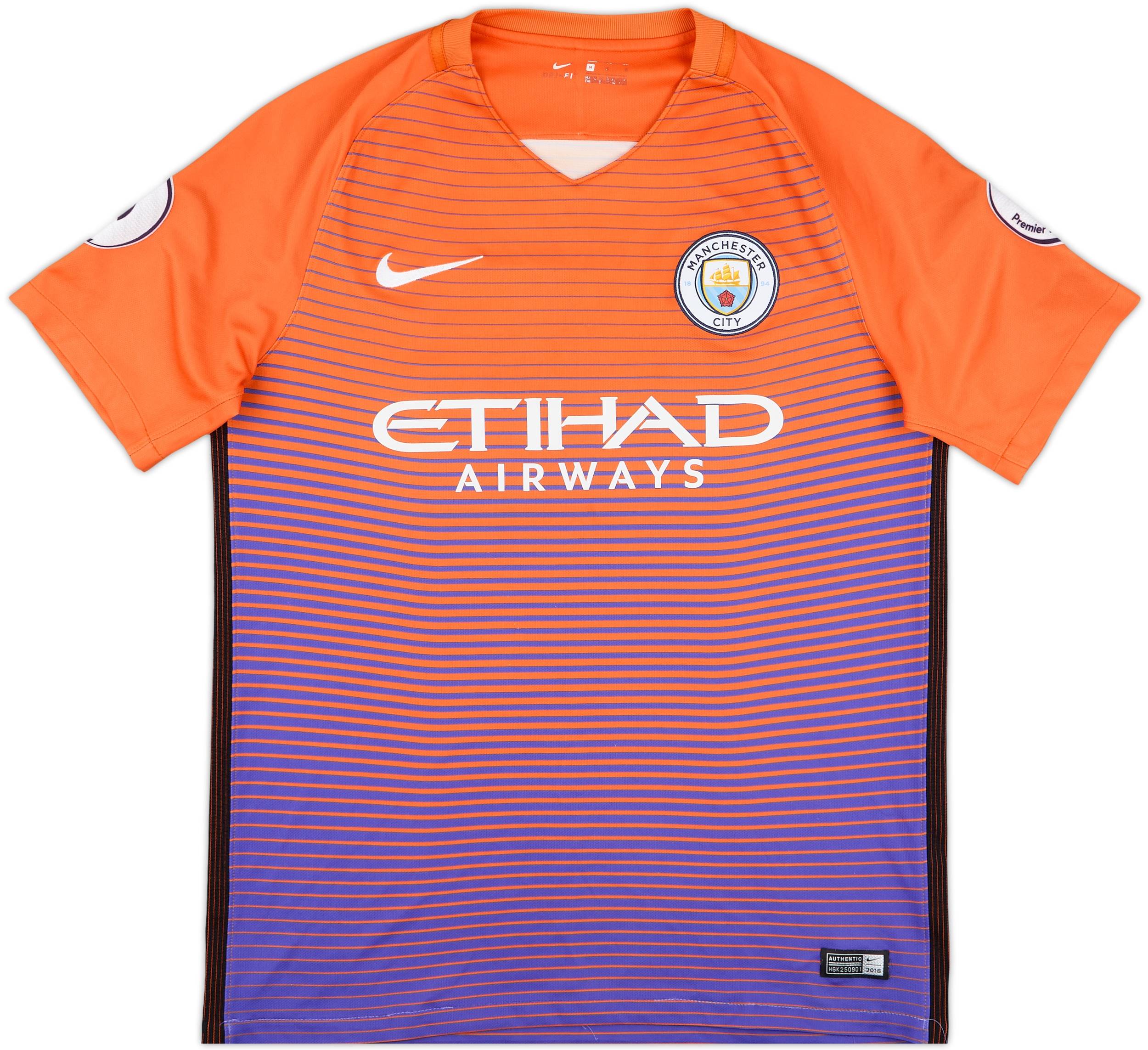 2016-17 Manchester City Third Shirt G.Jesus #33 - 7/10 - (M)