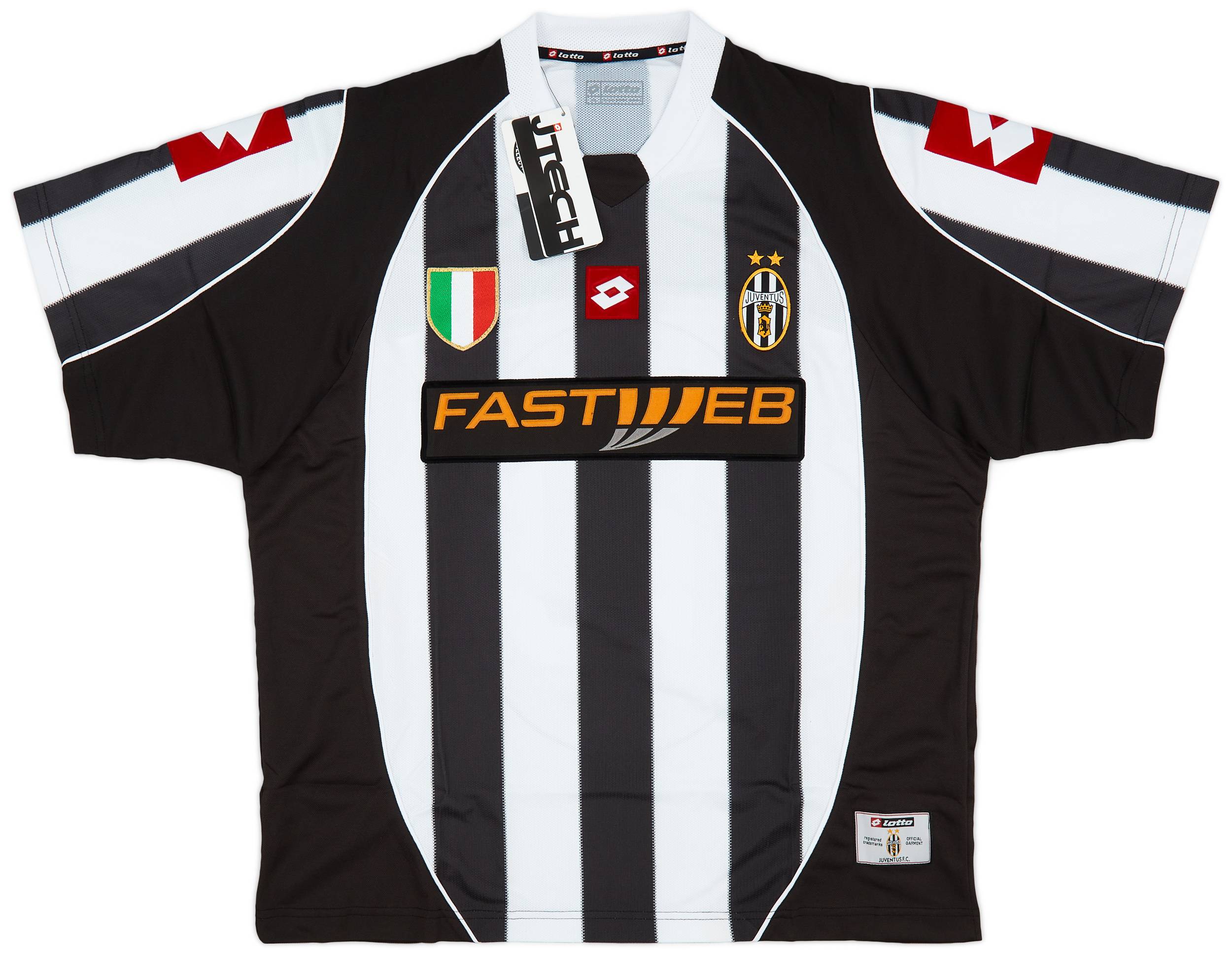 2002-03 Juventus Home Shirt Del Piero #10