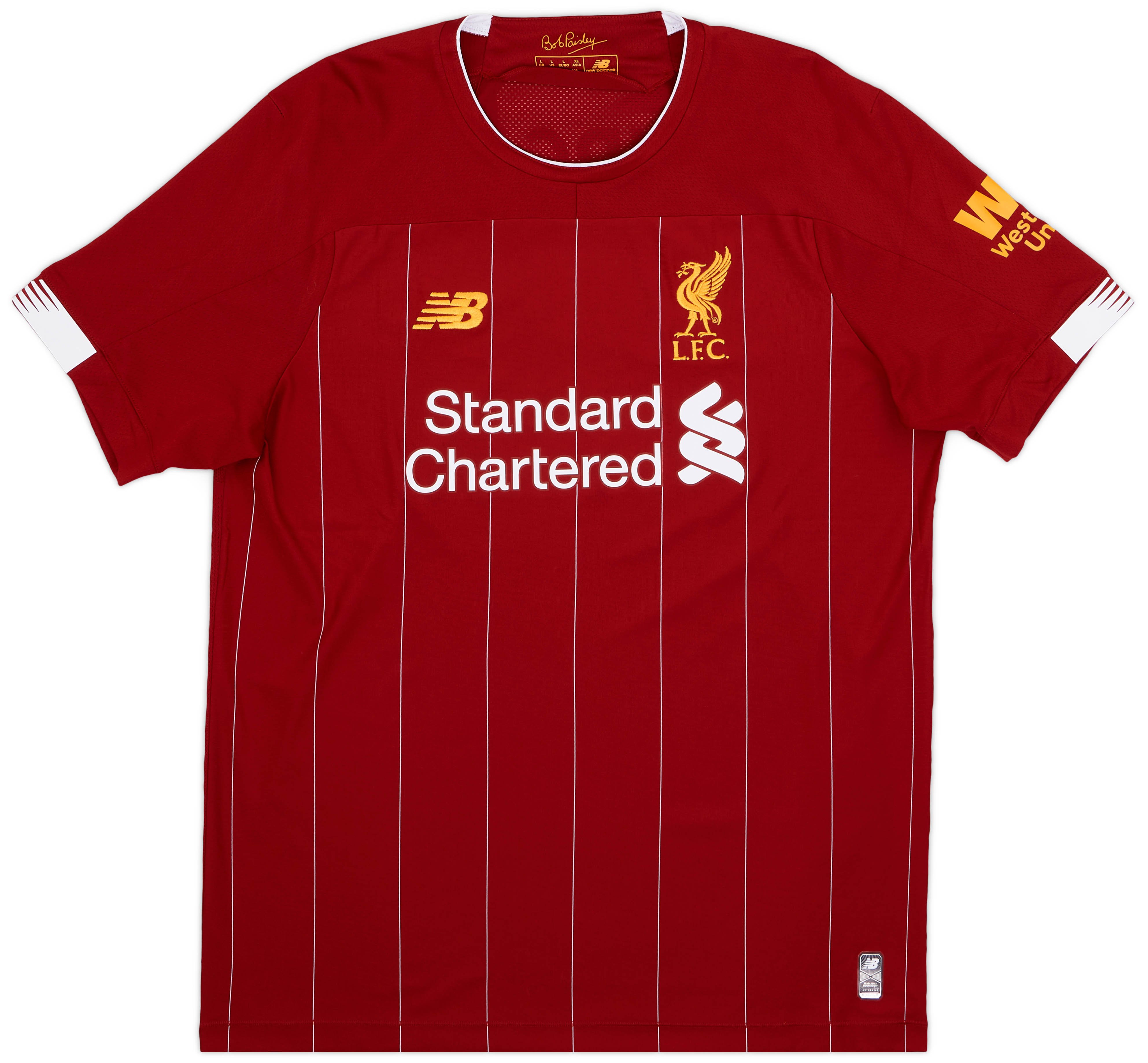 L.F.C. VIRGIL 4 シャツ クリーム色 Virgil Van Dijk LFC Shirts & Souvenirs