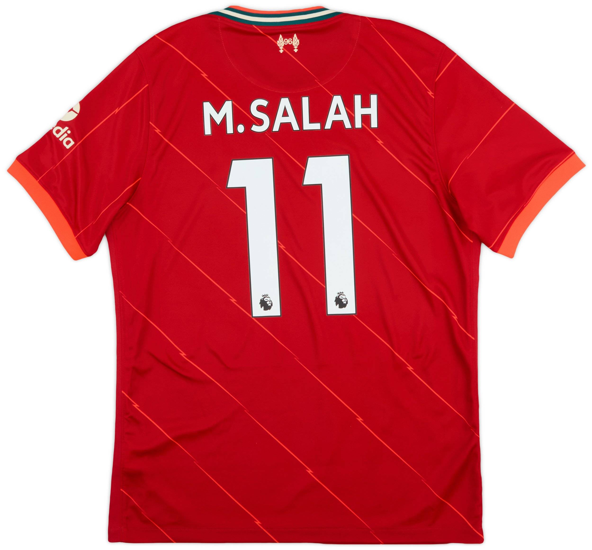 2021-22 Liverpool Home Shirt M.Salah #11