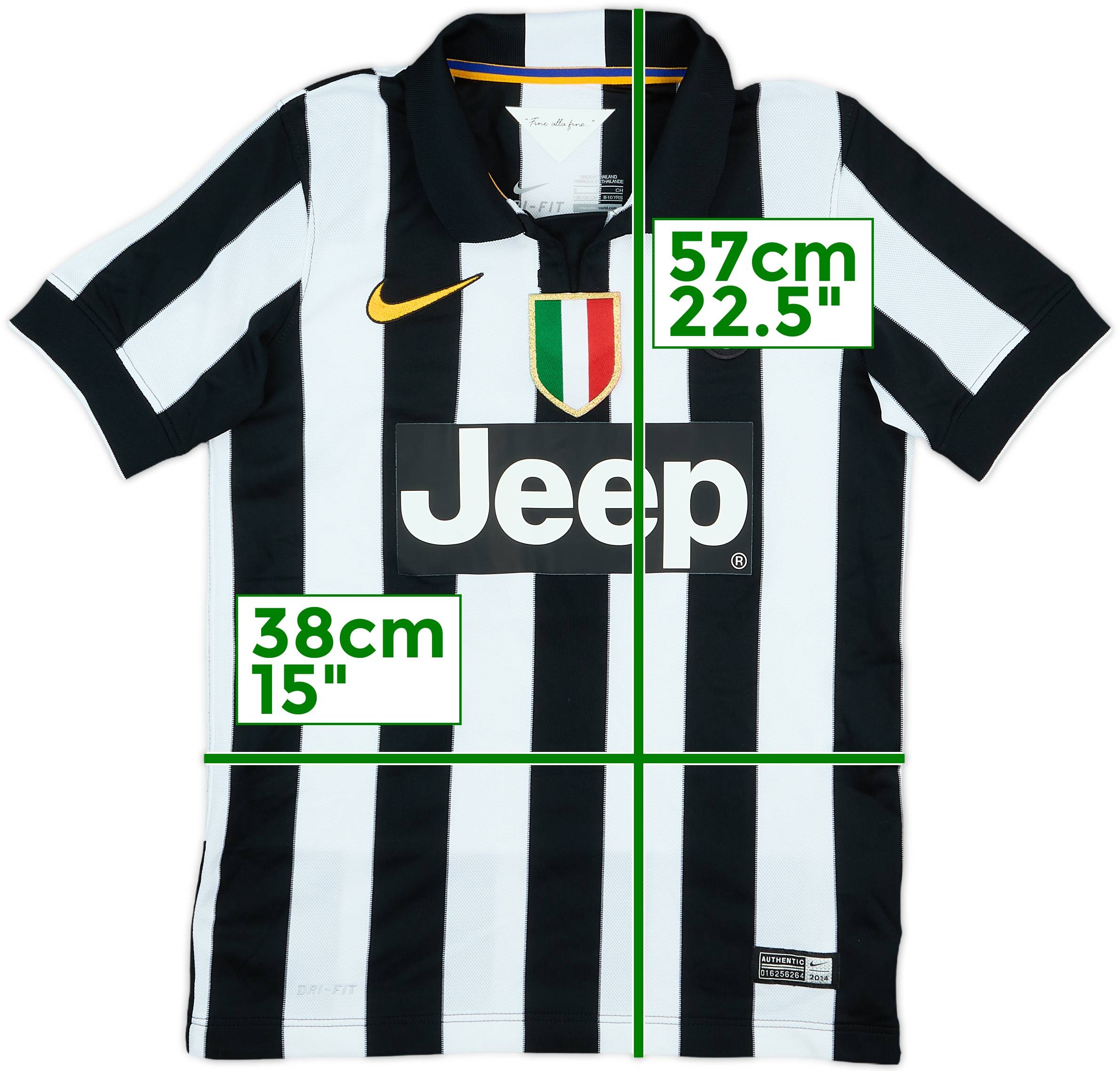 2014-15 Juventus Home Shirt - 10/10 - (S.Boys)