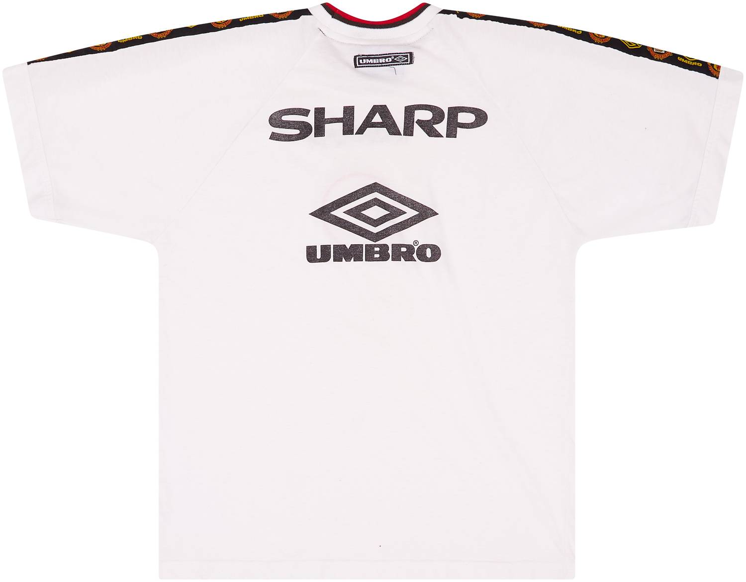 1996-97 Manchester United Umbro Training Shirt - 8/10 - (Y)