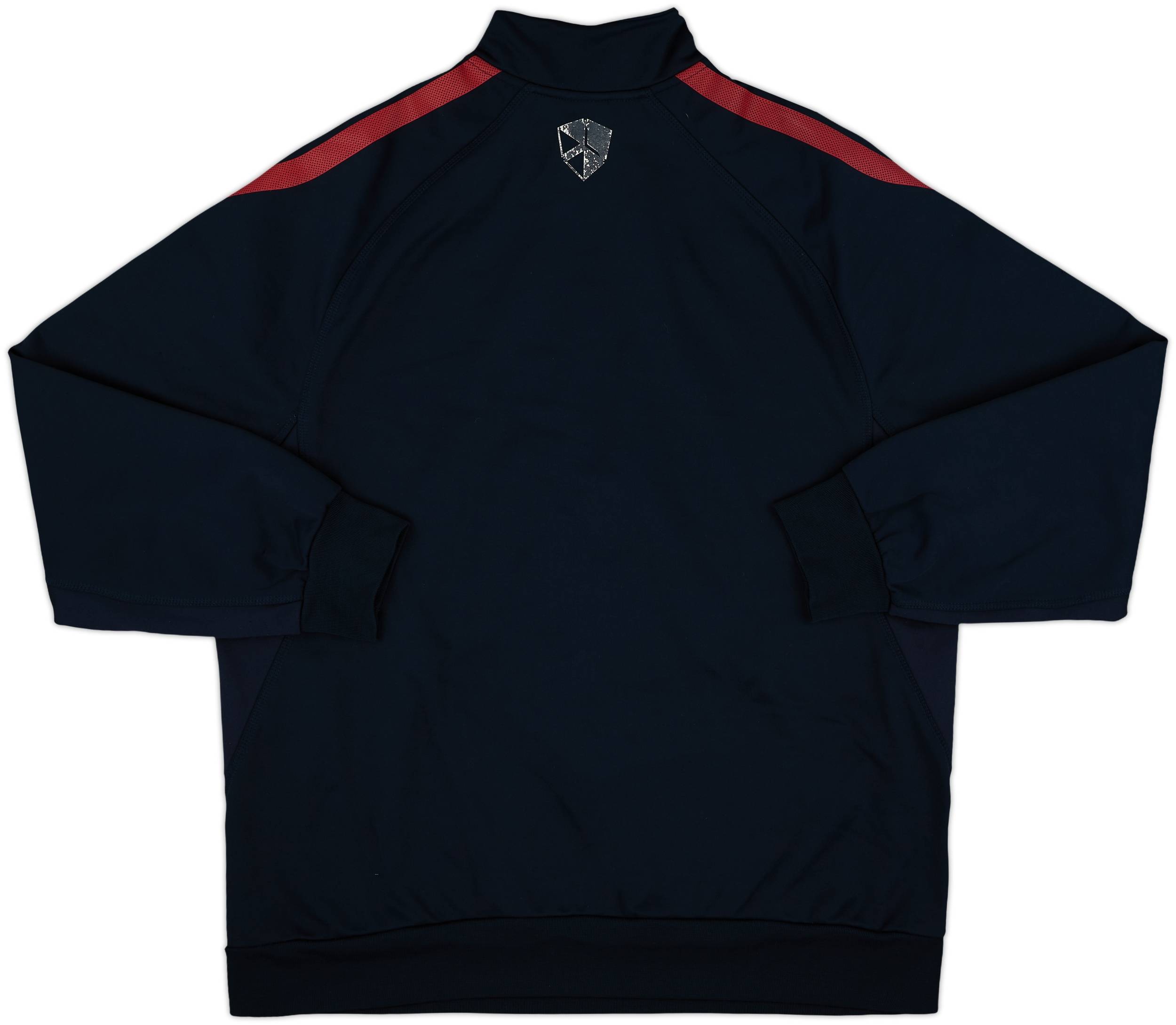 ウェア Arsenal Nike O2 Half Zip jacket Vintage Nike Arsenal Football Jacket Soccer Track Top