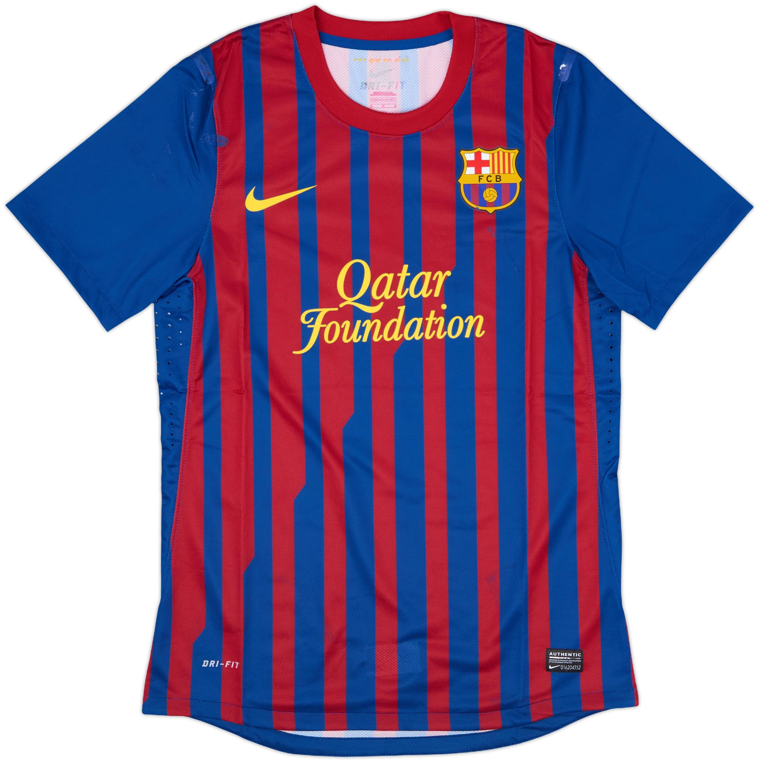 2011-12 Barcelona Player Issue Home Shirt Messi #10 - 5/10 - (M)