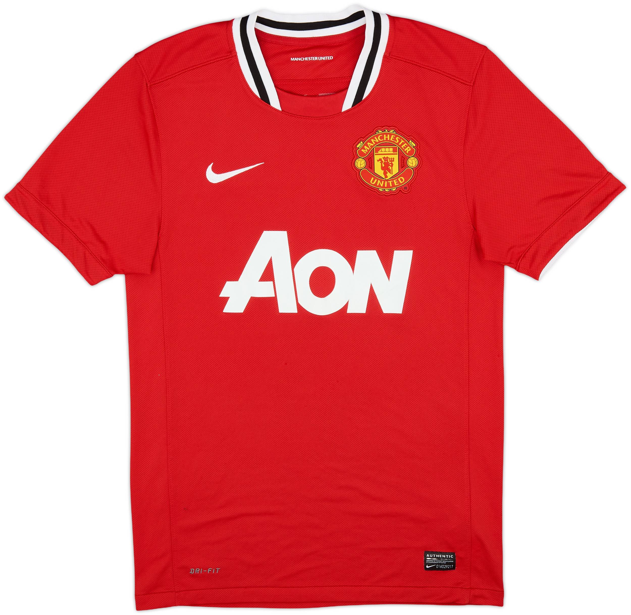 2011-12 Manchester United Home Shirt Giggs #11 - 7/10 - (S)