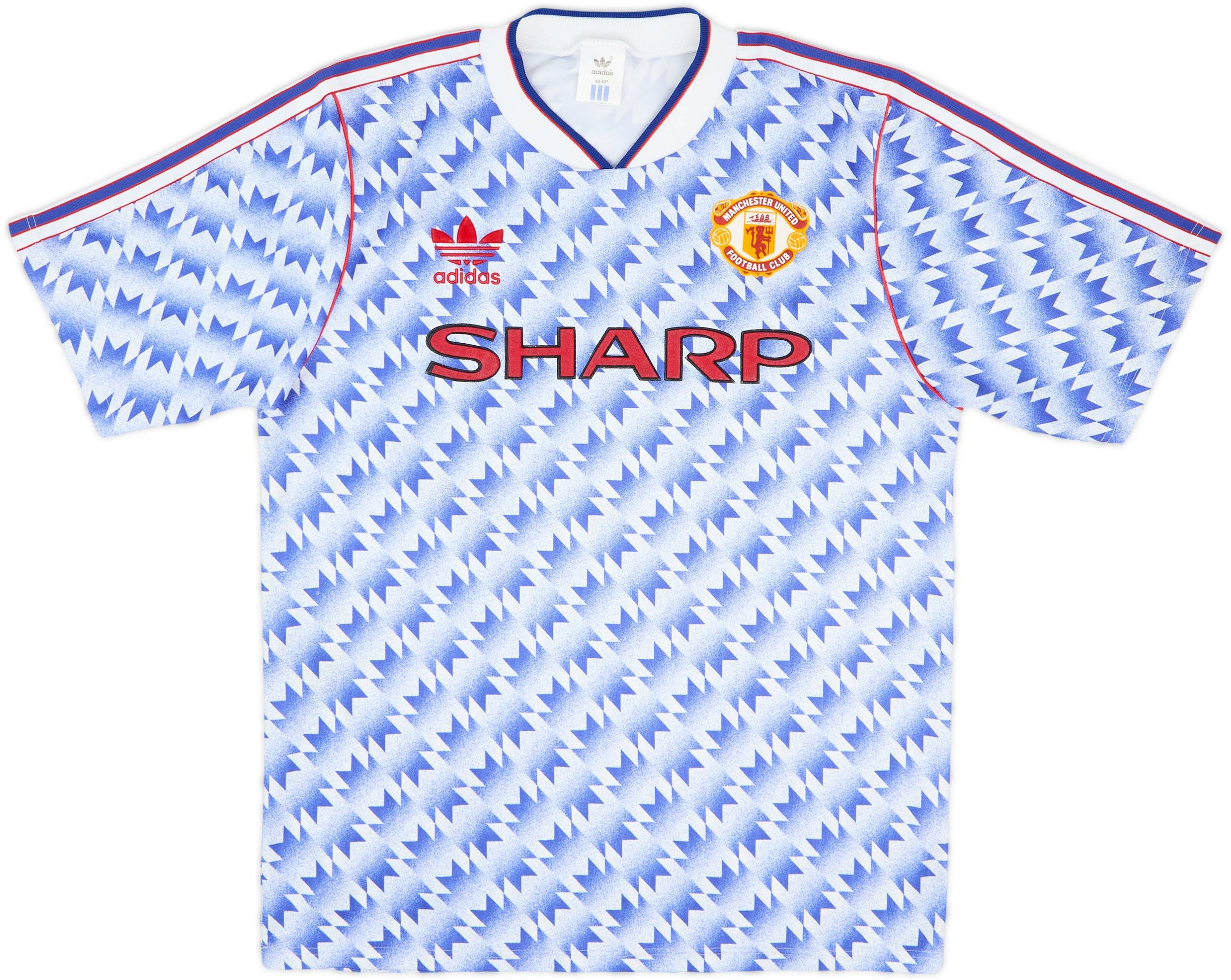 1990-92 Manchester United Away Shirt (M)