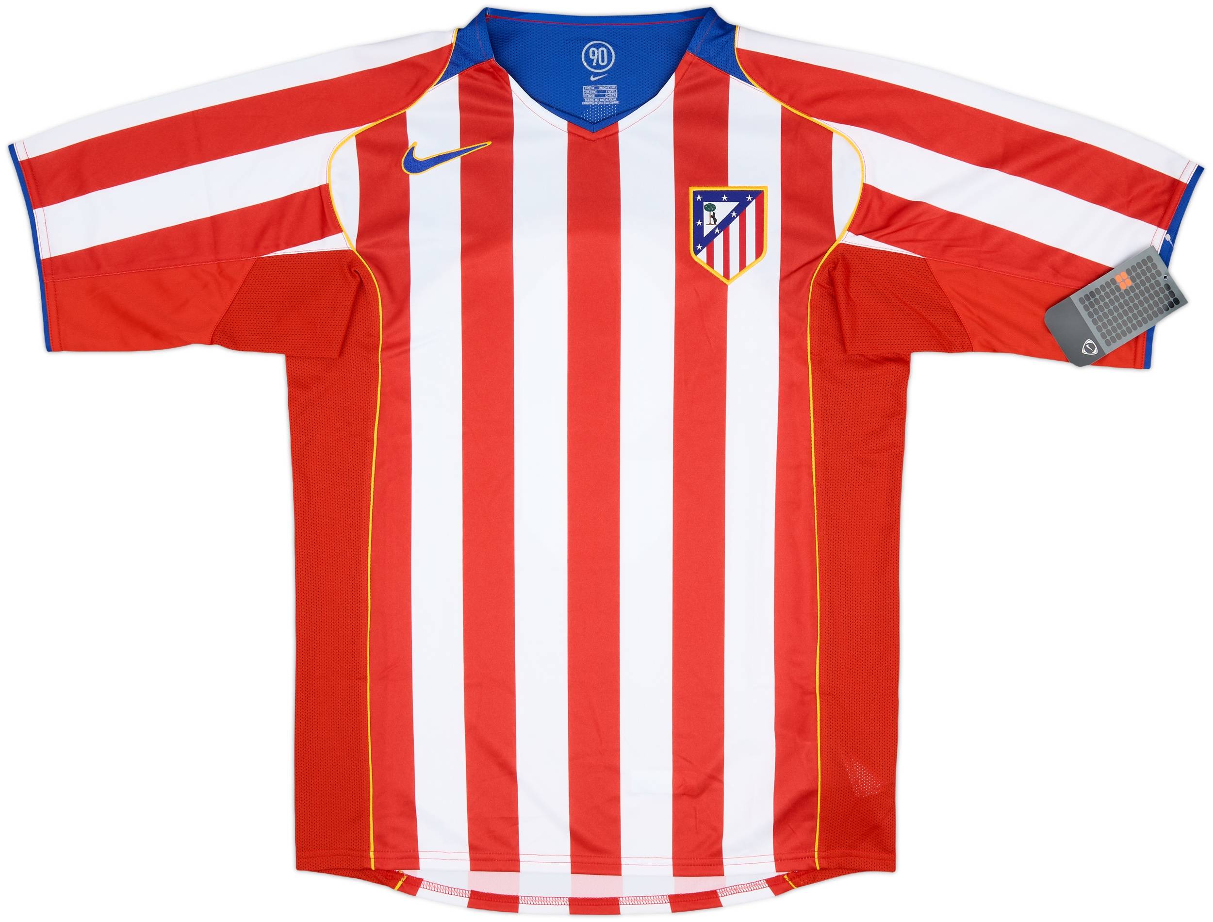 Maillot De Football Rétro Atletico Madrid 2004/05 - Fernando Torres #9 - Taille XL - Neuf