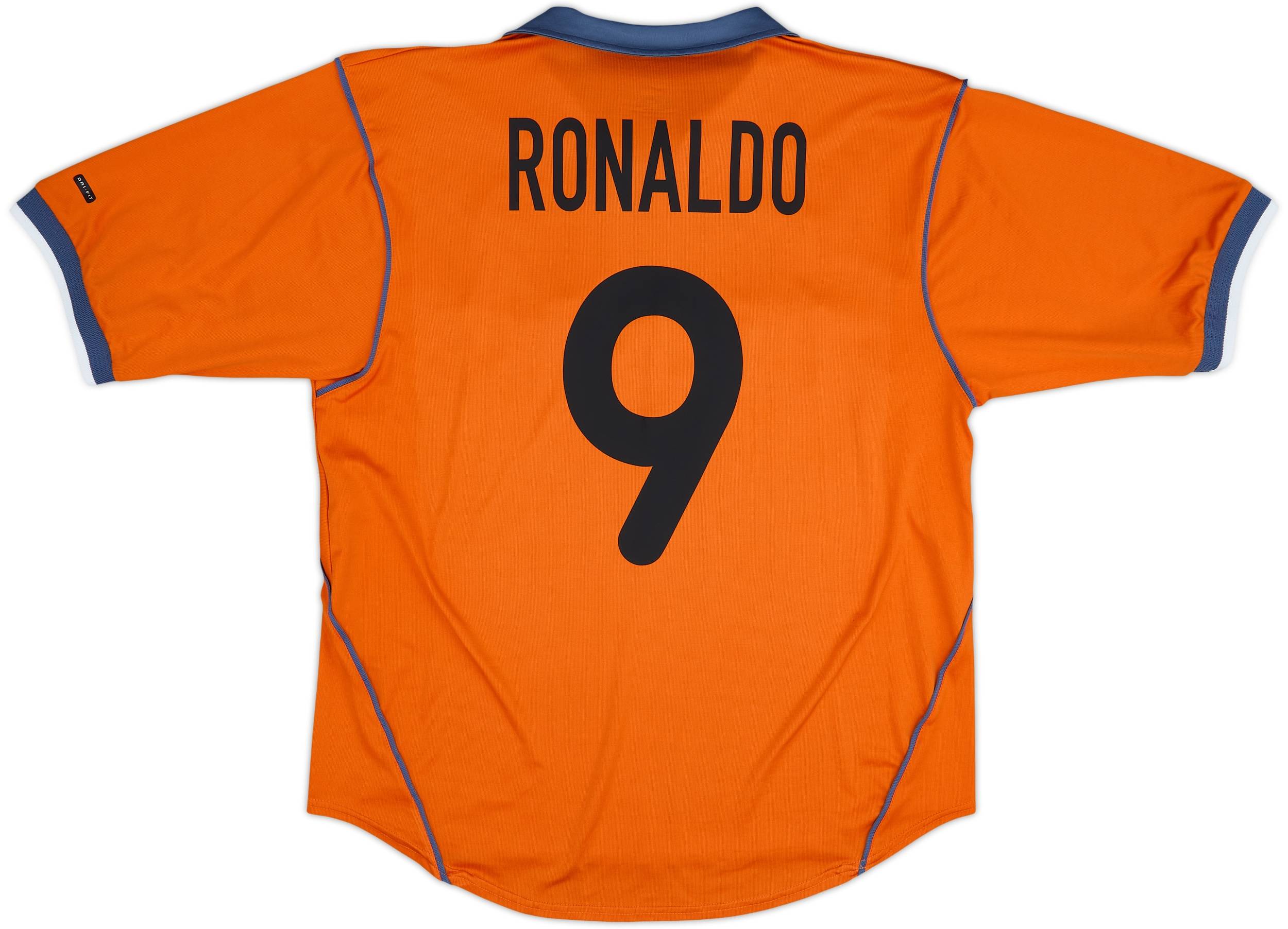 2000-01 Inter Milan Third Shirt Ronaldo #9 - 8/10 - (L)