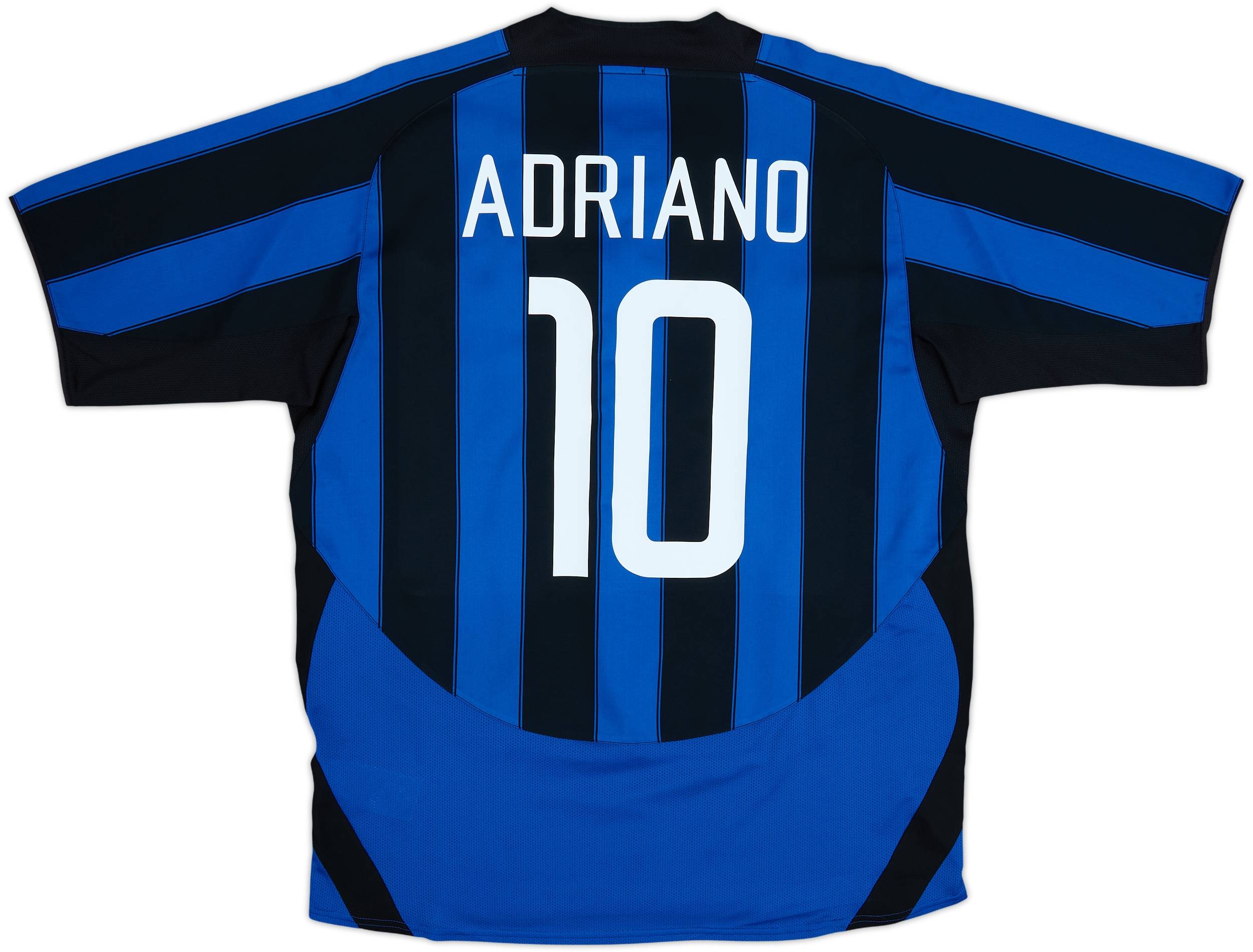 2003-04 Inter Milan Home Shirt Adriano #10 - 8/10 - (XL)