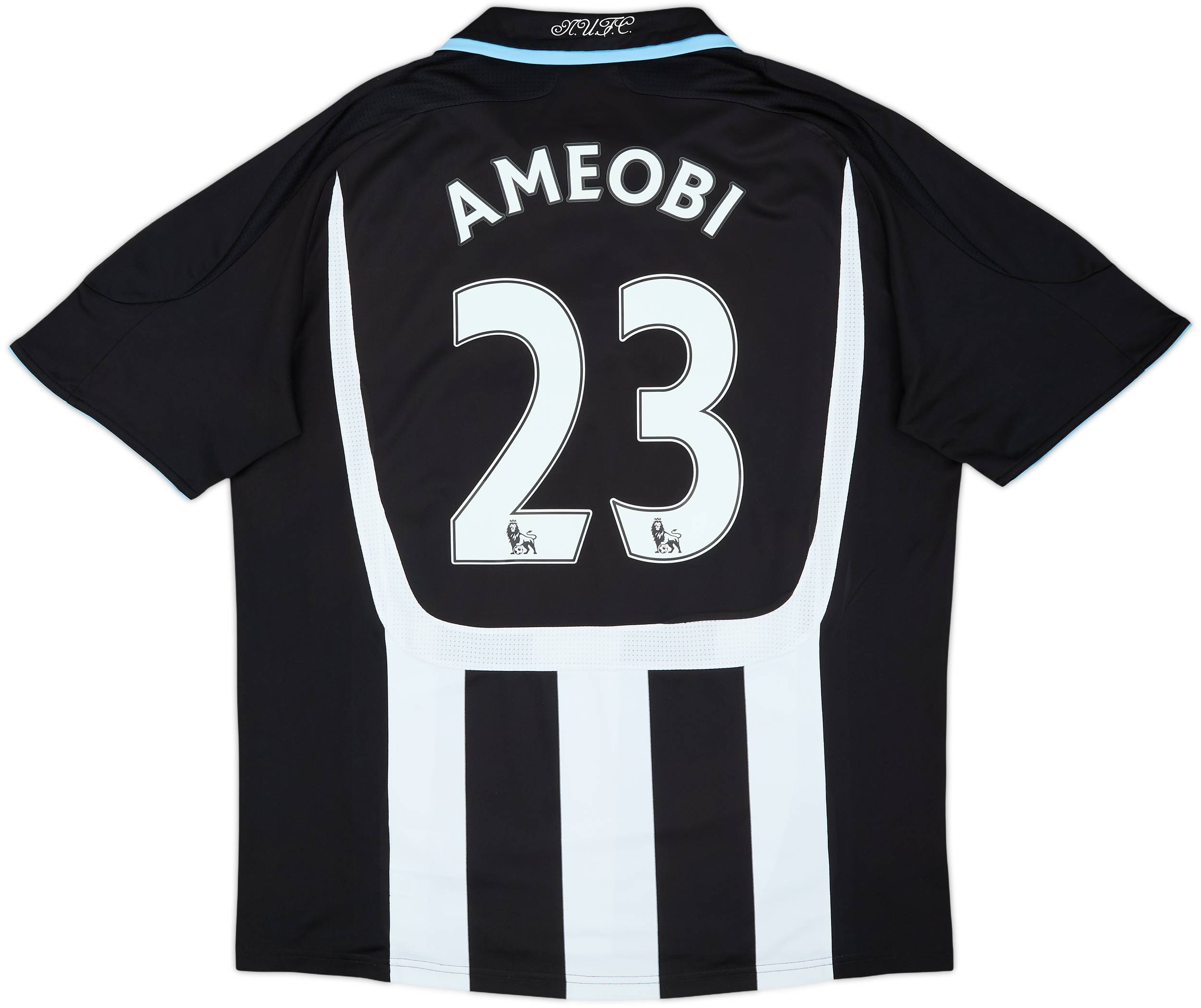 2007-09 Newcastle Home Shirt Ameobi #23 - 8/10 - (L)