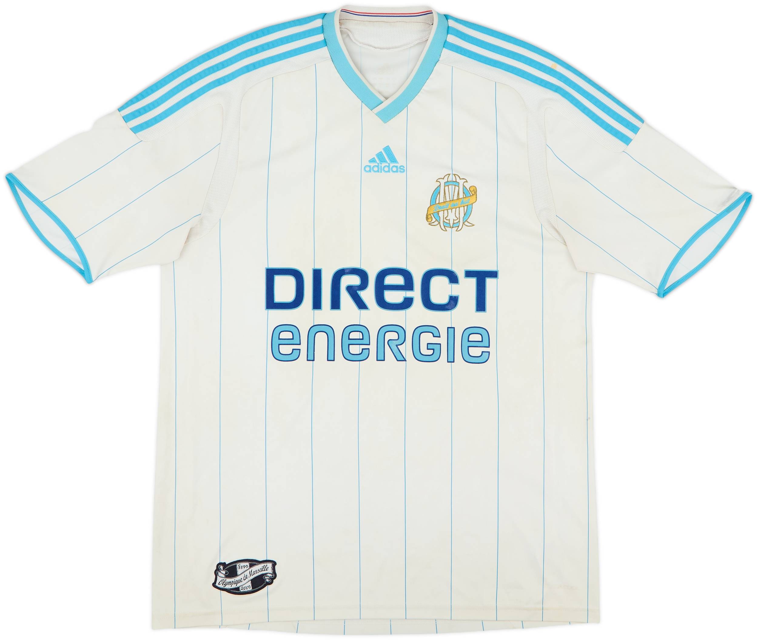Maillot Extérieur Olympique De Marseille 2008/2009 – Taille L – Hatem Ben Arfa N°20