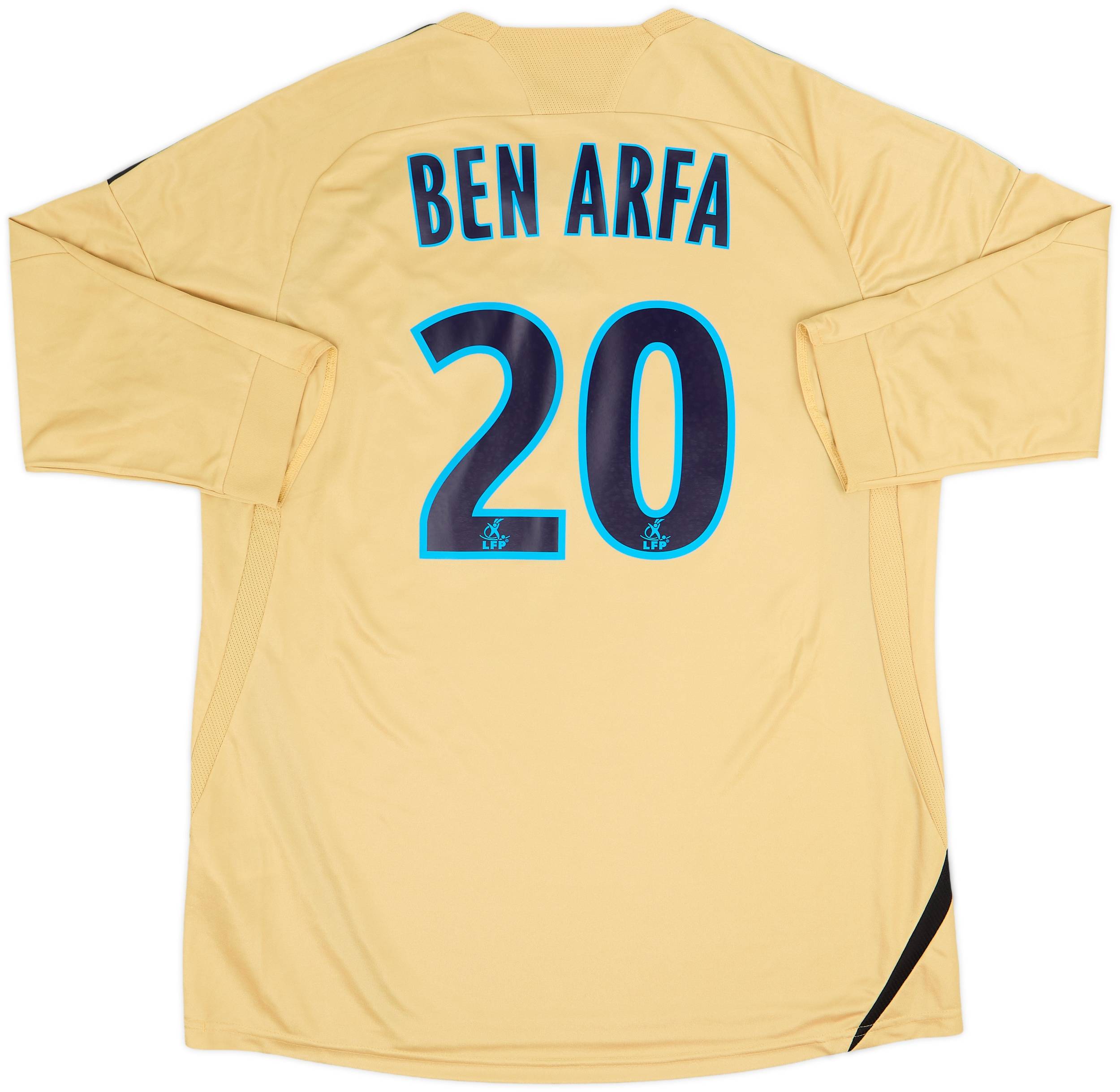 2008-09 Olympique Marseille Third Shirt Ben Arfa #20 - 9/10 - (XL)