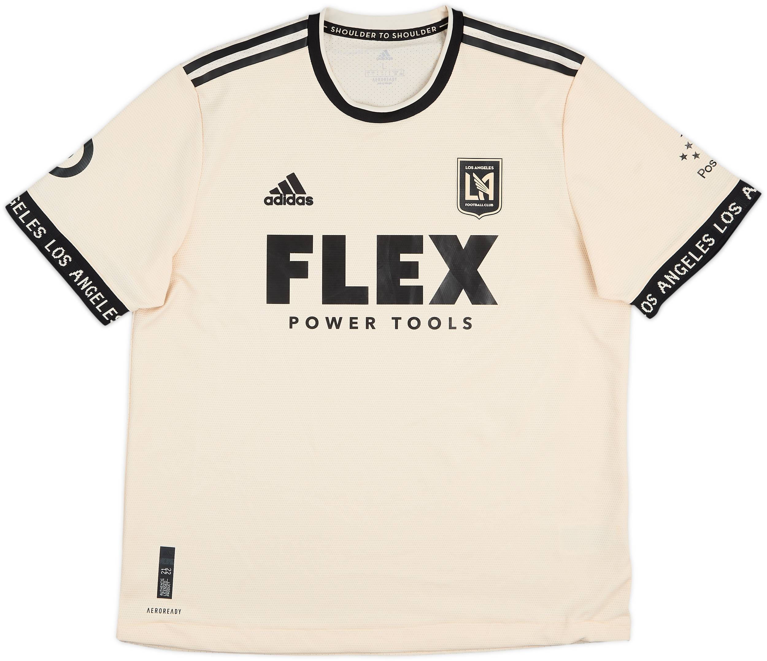 2021-22 Los Angeles FC Authentic Away Shirt - 9/10 - (L)