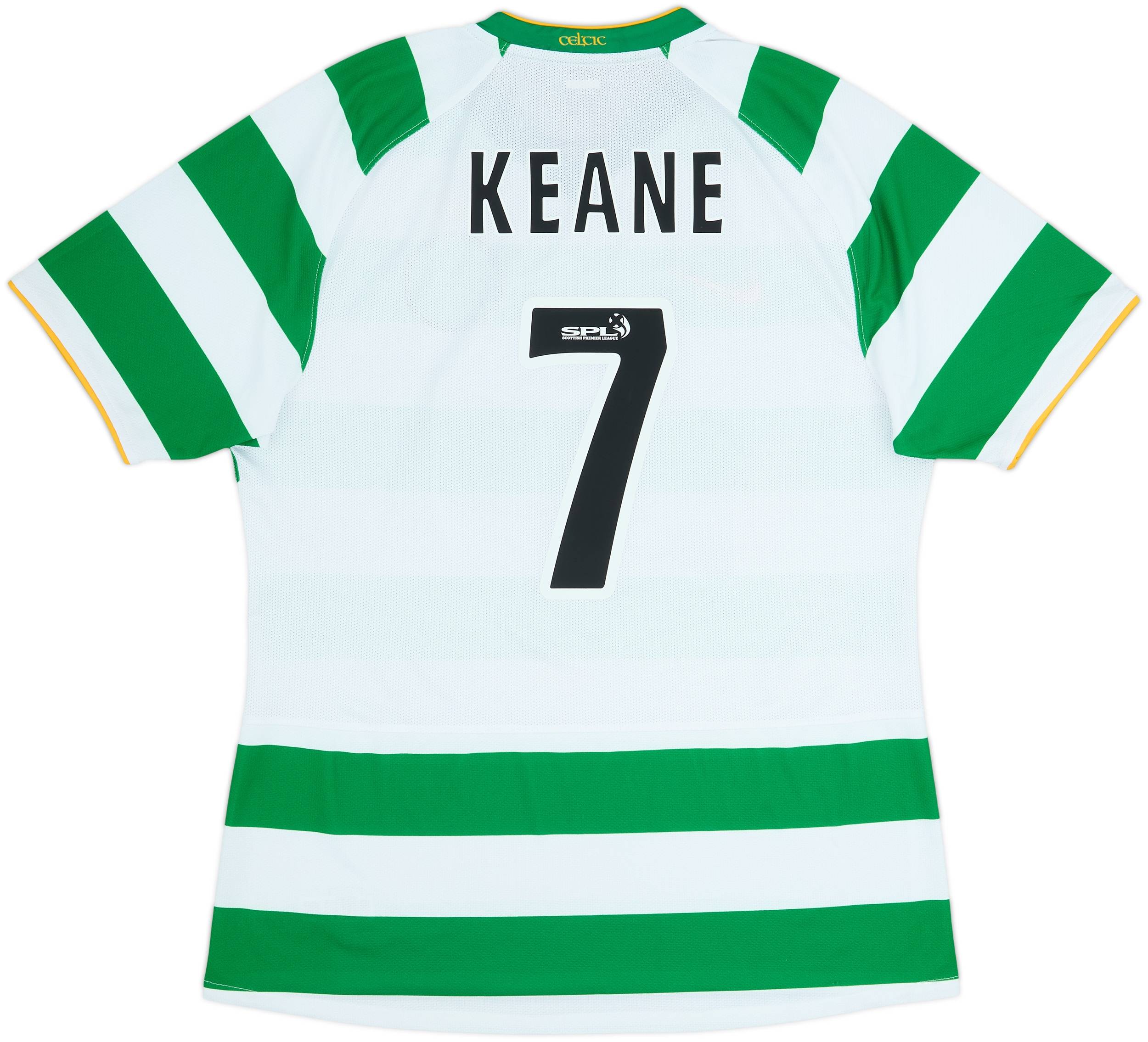 2008-10 Celtic Player Issue Home Shirt Keane #7 - 10/10 - (L)