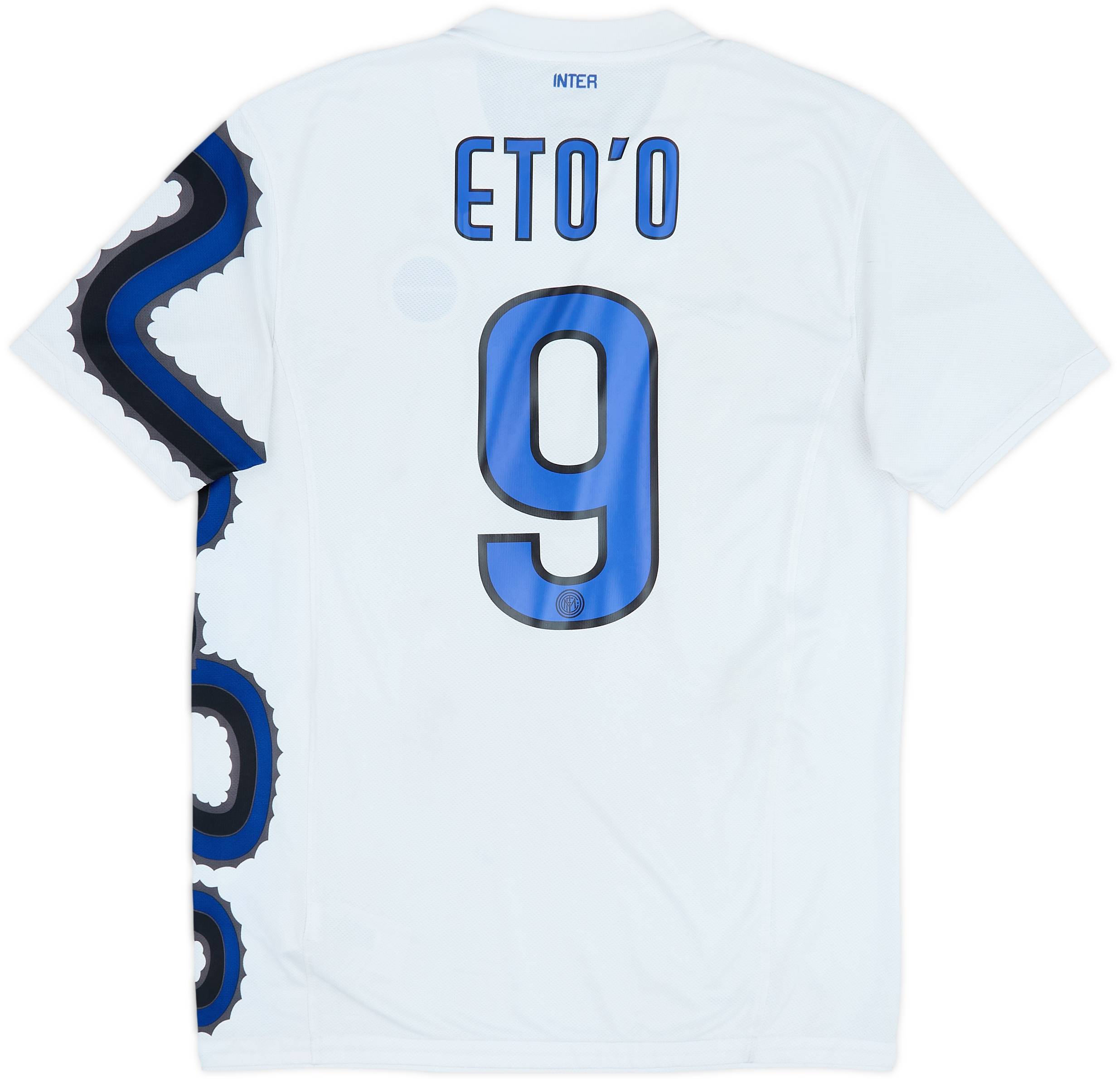 2010-11 Inter Milan Away Shirt Eto'o #9 - 6/10 - (M)