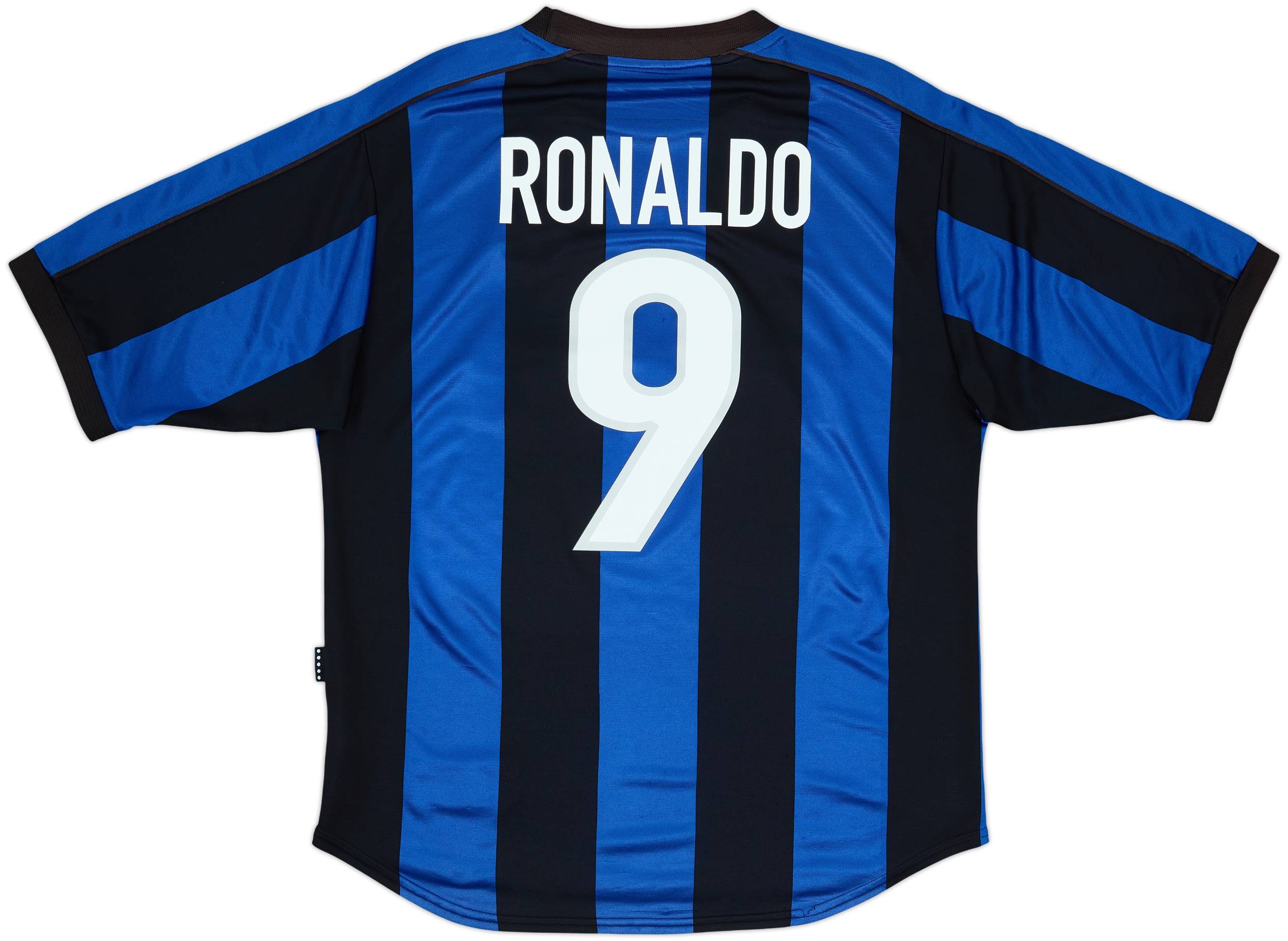1999-00 Inter Milan Home Shirt Ronaldo #9 - 8/10 - (M)