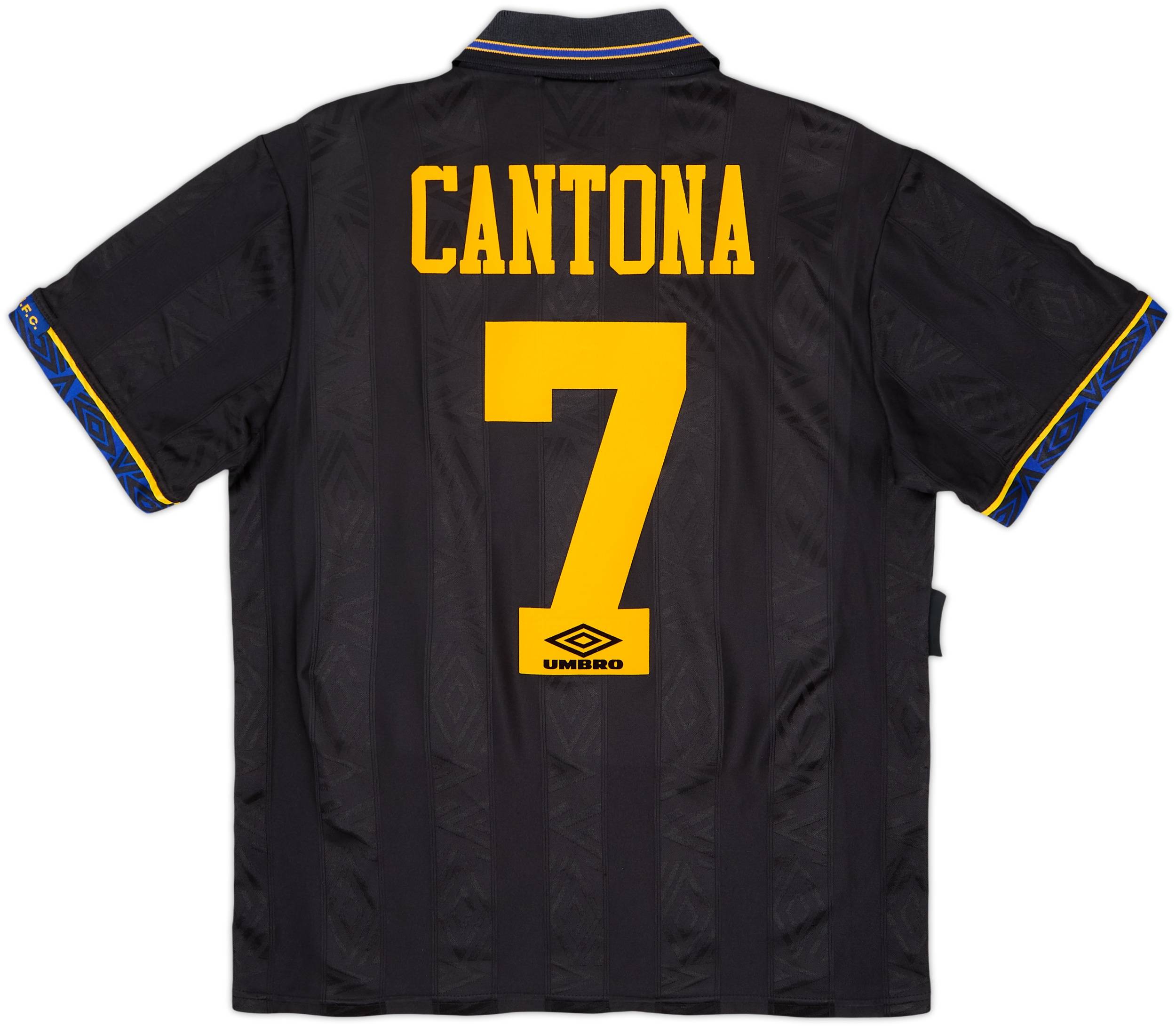 1993-95 Manchester United Away Shirt Cantona #7 (M)