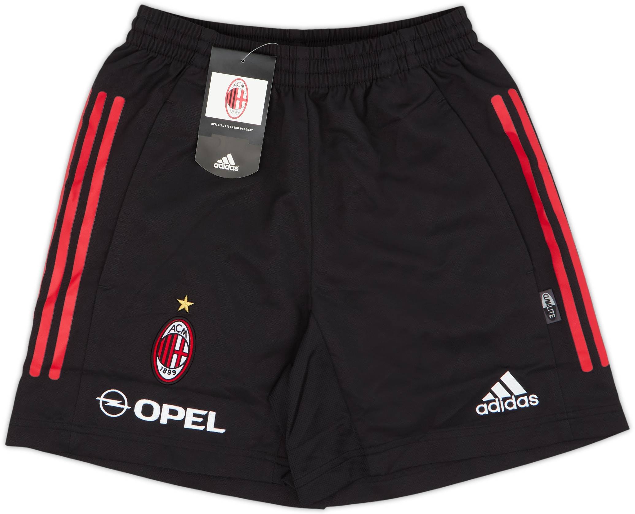 2000-01 AC Milan adidas Training Shorts (14-15 Years)