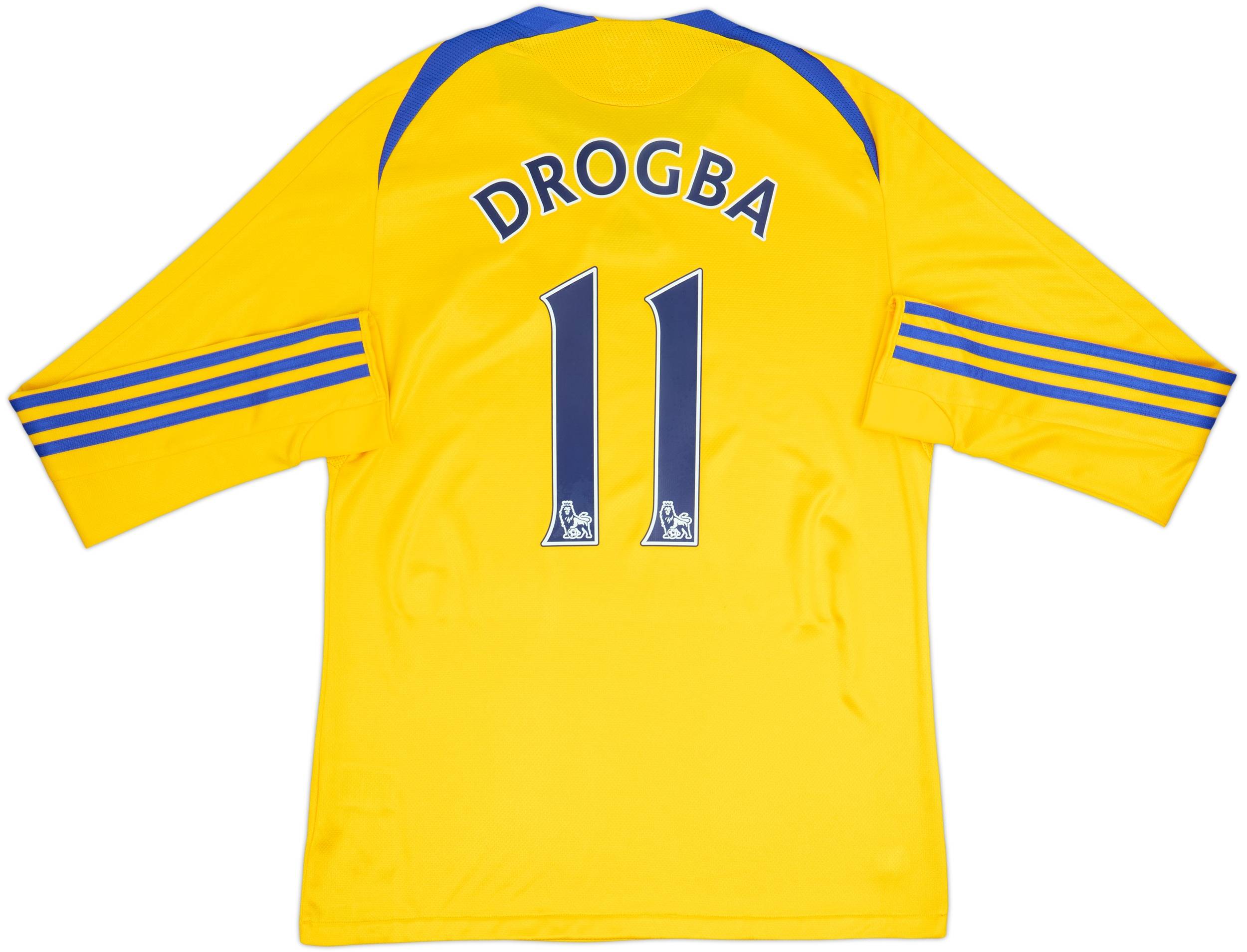 2008-09 Chelsea Third L/S Shirt Drogba #11 - 9/10 - (M)