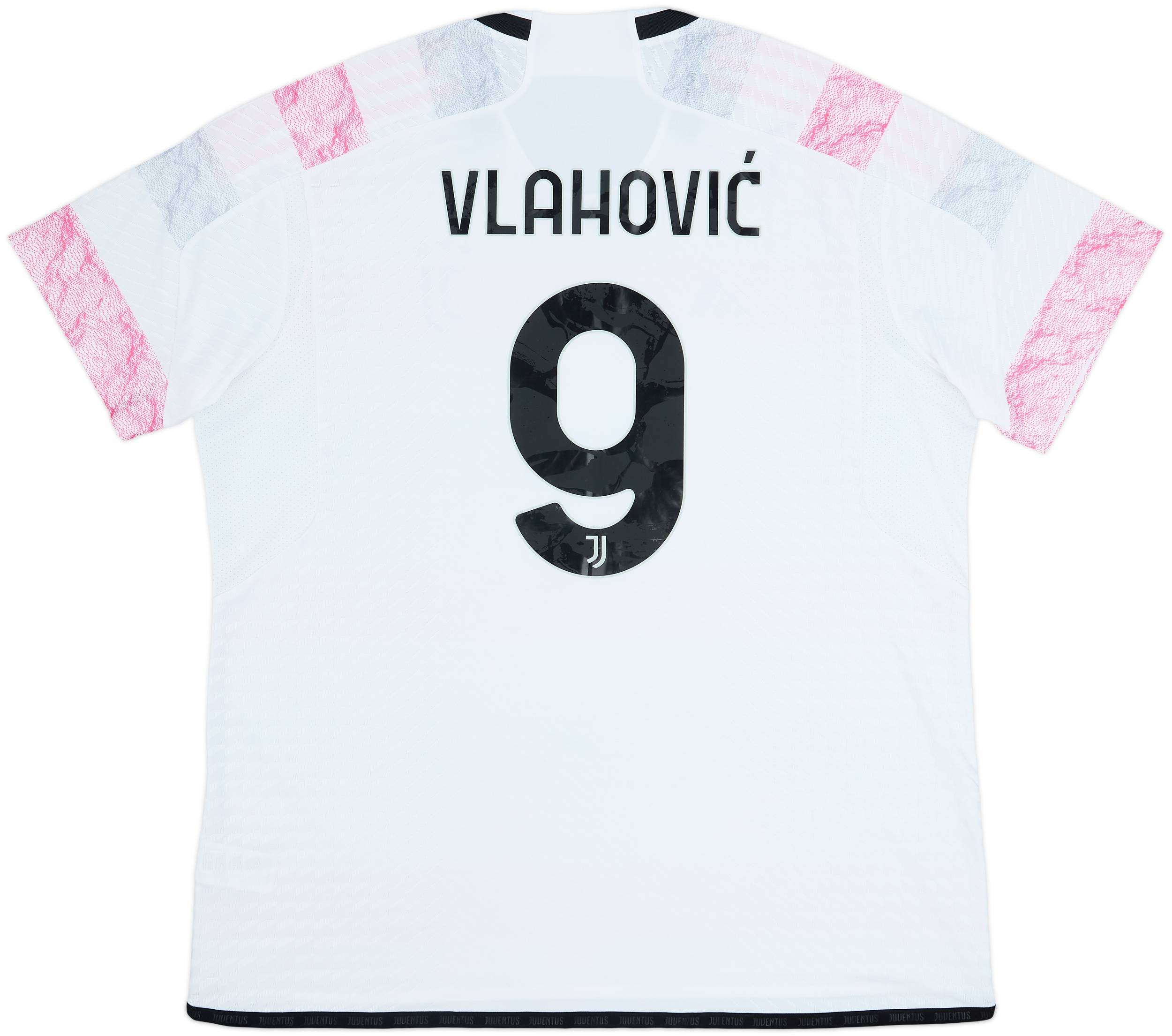 2023-24 Juventus Authentic Away Shirt Vlahovic #9 - 8/10 - (XXL)