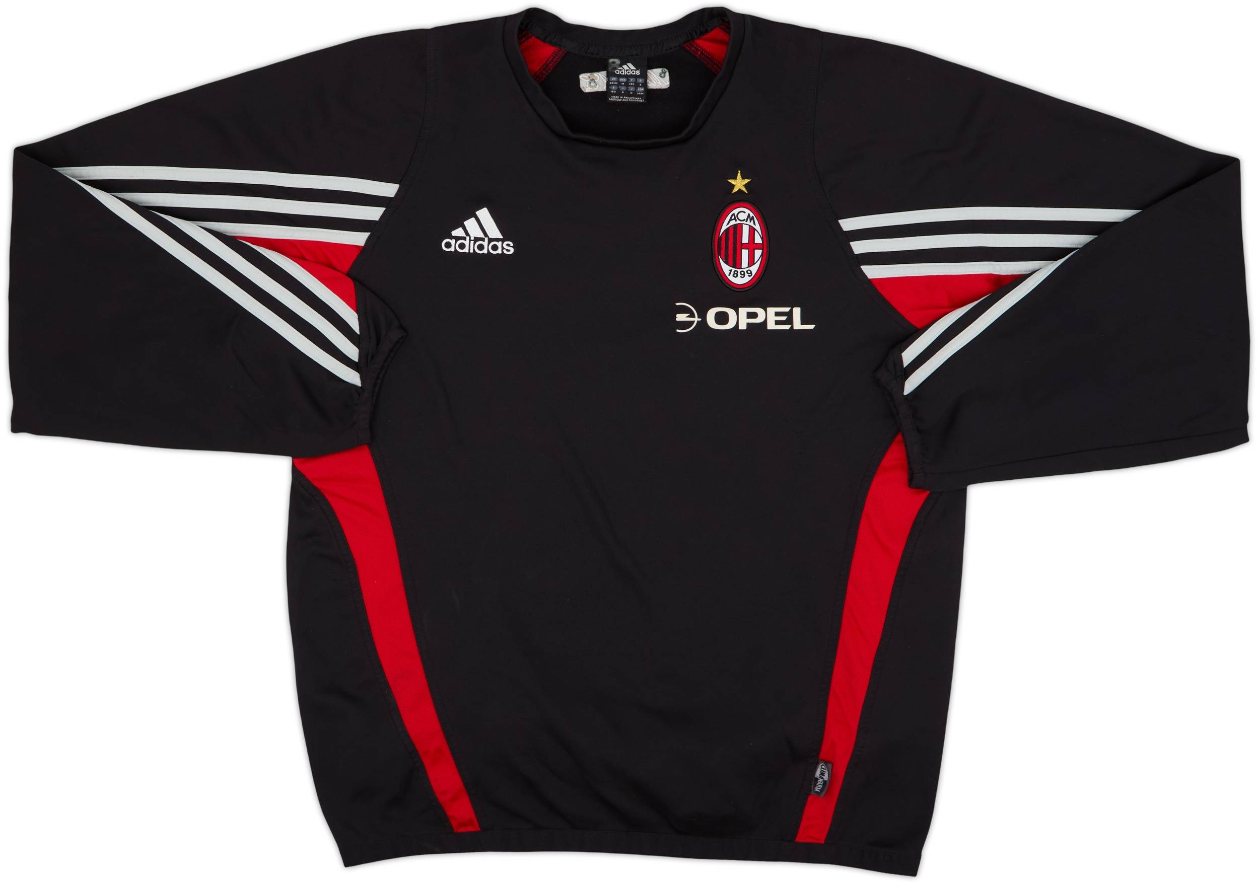 1998-00 AC Milan Player Issue adidas Sweat Top - 5/10 - (M/L)