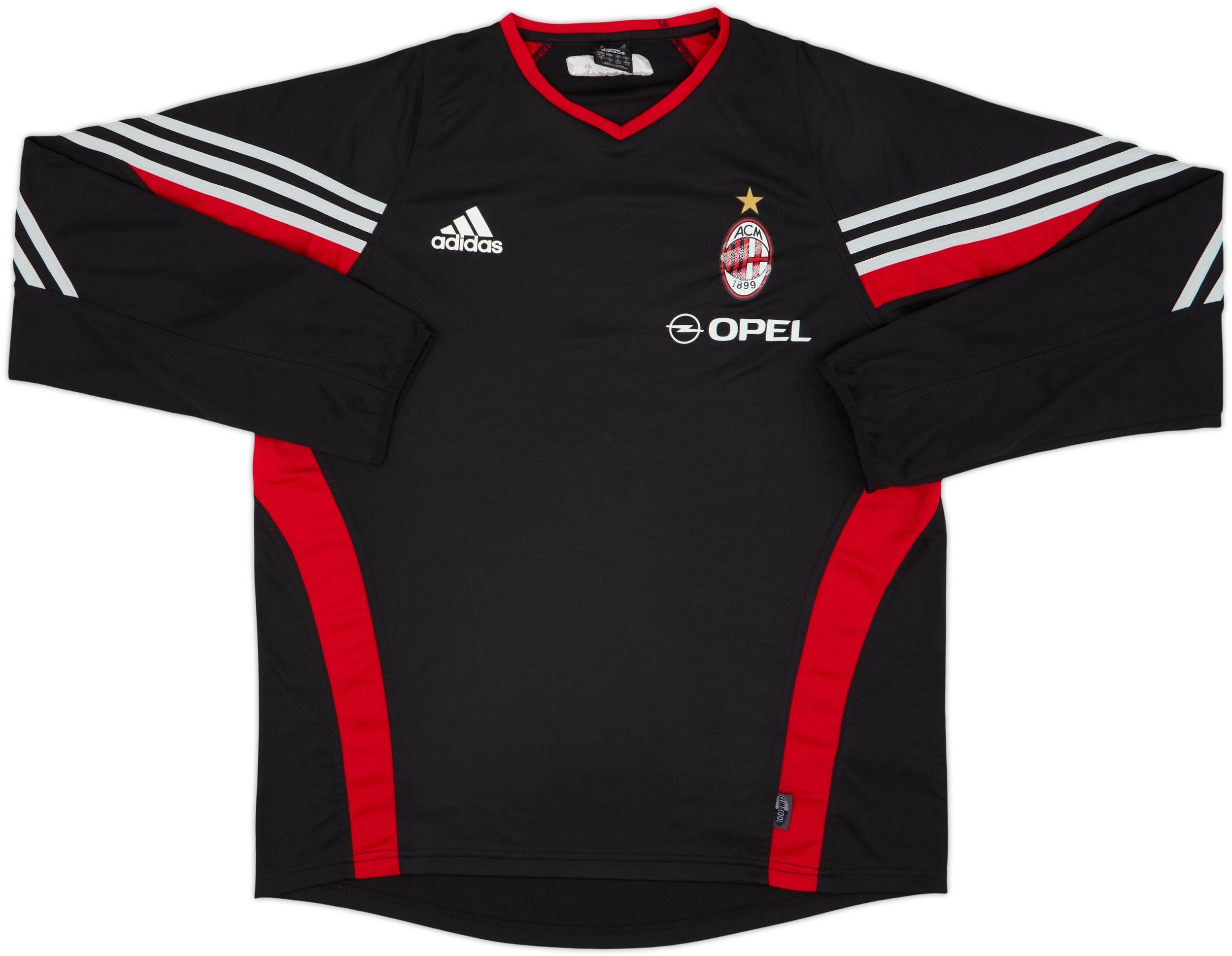 1998-00 AC Milan Player Issue adidas Training L/S Shirt - 6/10 - (L/XL)