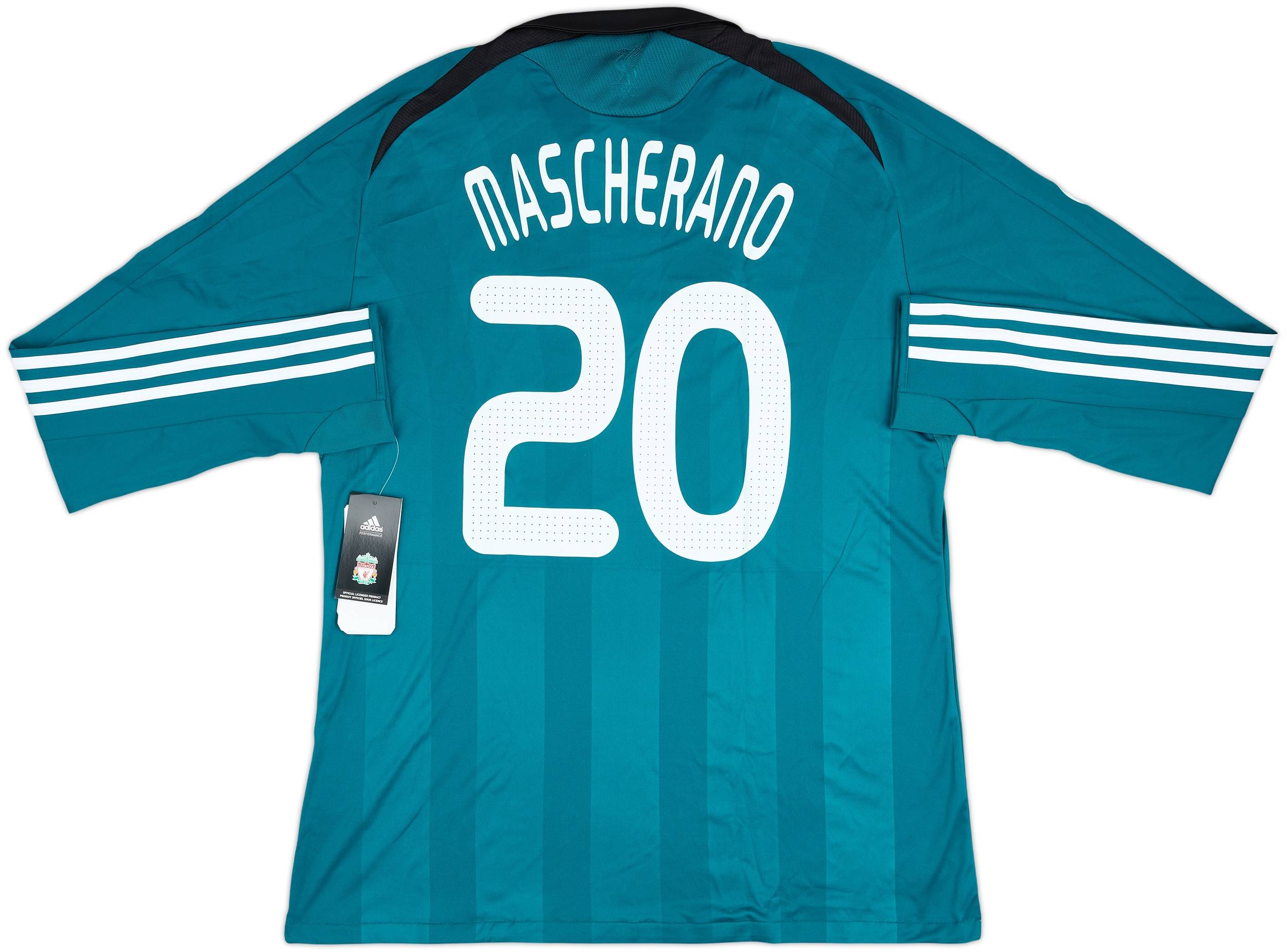 2008-09 Liverpool Third L/S Shirt Mascherano #20 (XL)