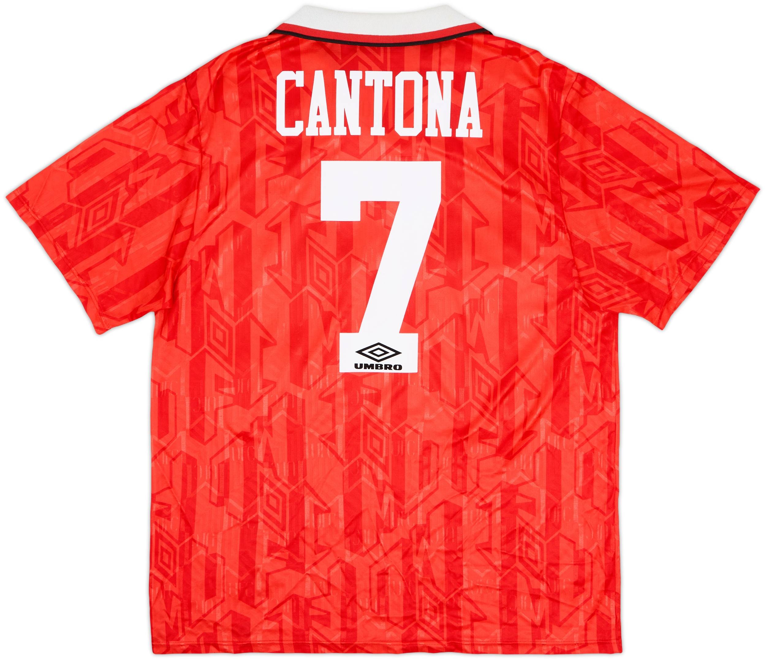 1992-94 Manchester United Home Shirt Cantona #7 (XL)