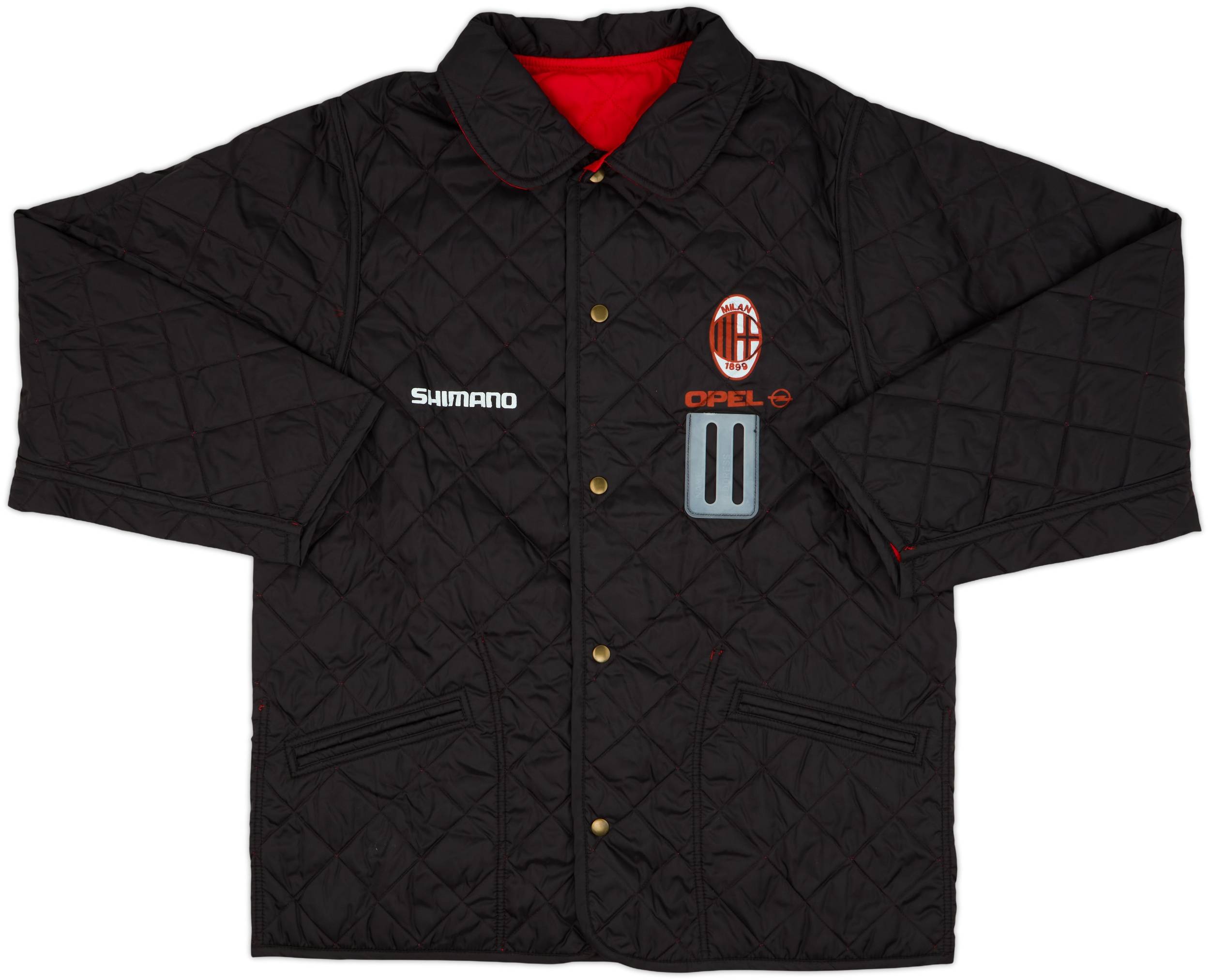1994-95 AC Milan Player Issue Shimano Padded Jacket - 8/10 - (M/L)