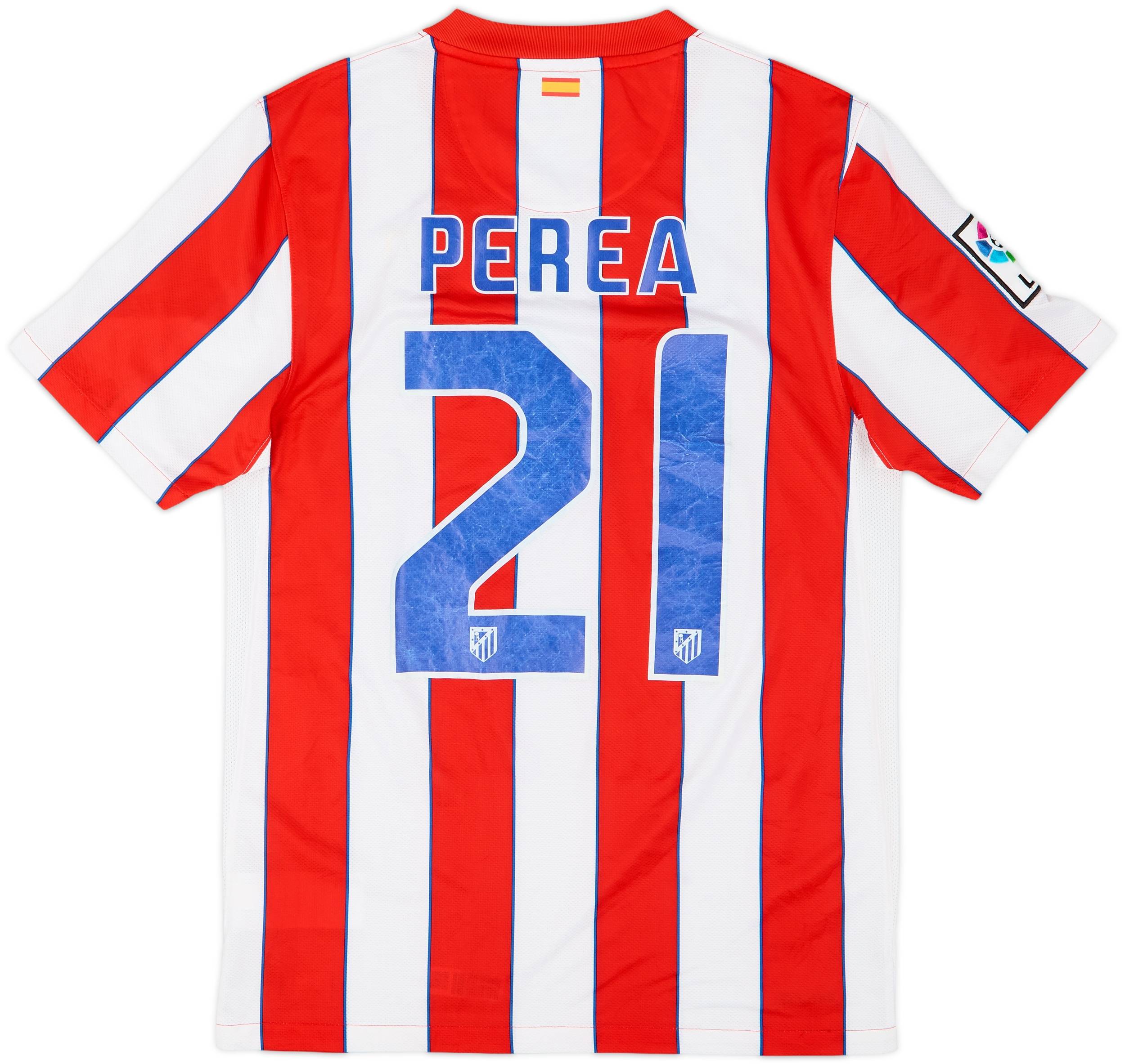 2011-12 Atletico Madrid Home Shirt Perea #21 - 6/10 - (S)