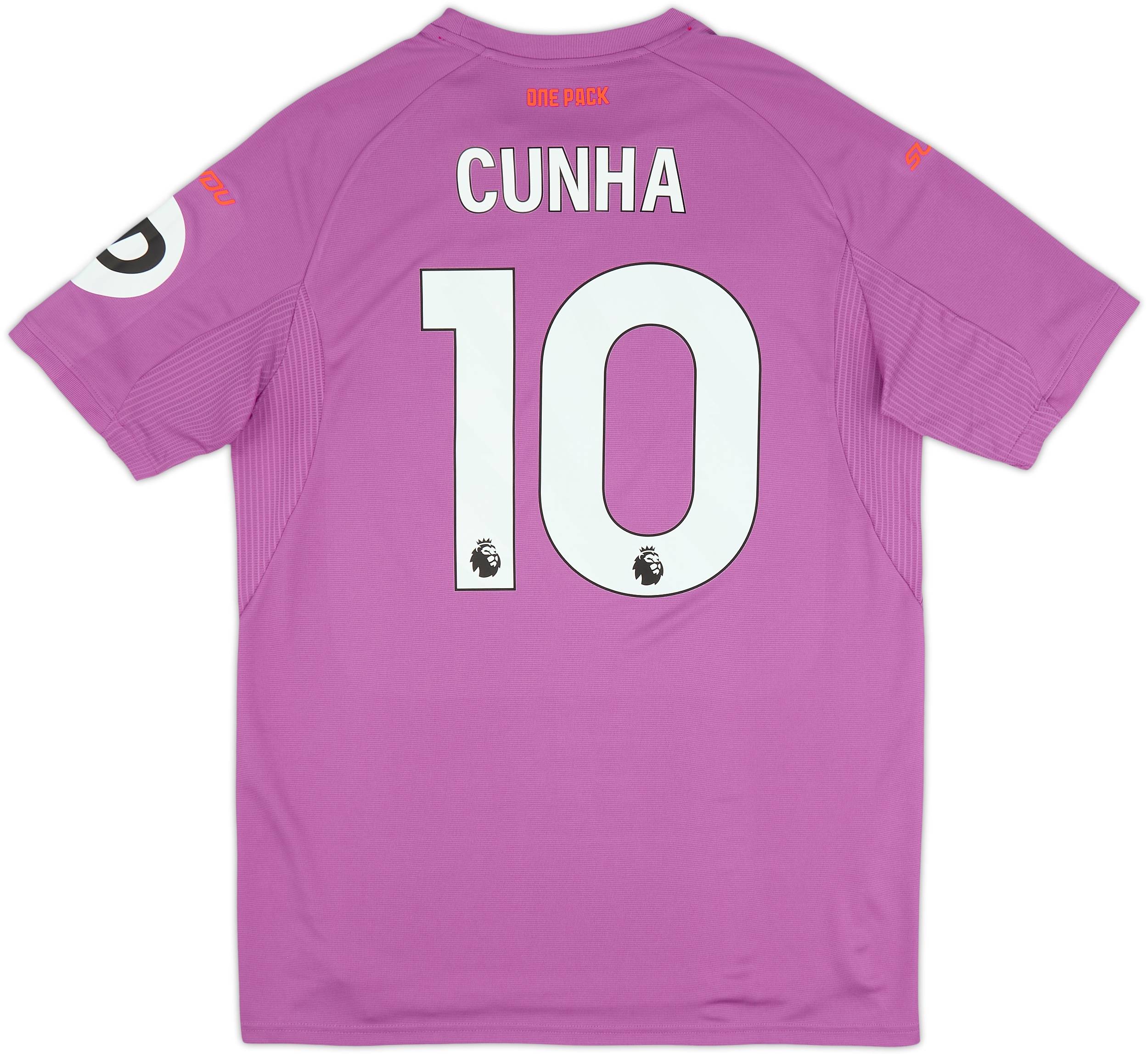 2024-25 Wolves Third Shirt Cunha #10